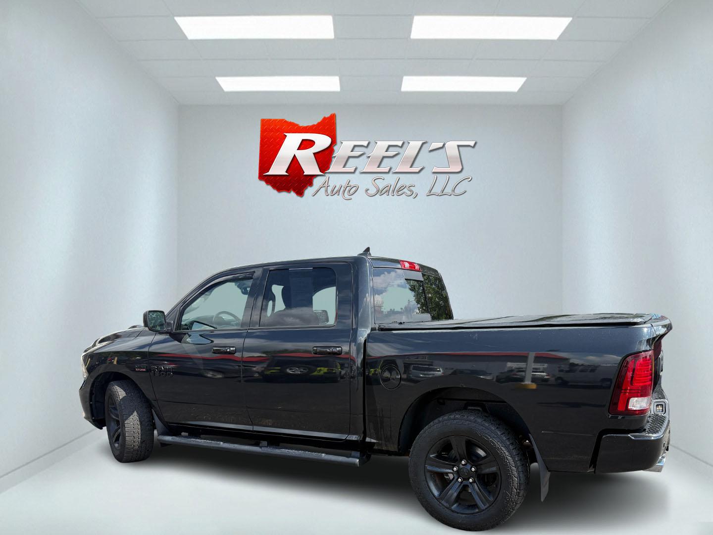 2017 Black /Black RAM 1500 Sport Crew Cab SWB 4WD (1C6RR7MT9HS) with an 5.7L V8 OHV 16V engine, Automatic transmission, located at 11115 Chardon Rd. , Chardon, OH, 44024, (440) 214-9705, 41.580246, -81.241943 - Towing Capability If you want a full-size truck that looks sharp and is ready to work, this 2017 Ram 1500 Sport Crew Cab 4WD is a strong option. The 5.7L HEMI V8 and 8-speed automatic deliver dependable power, while 3.92 gearing and on-demand 4WD support a capable 10,140 lb towing capacity. It also- Photo#33