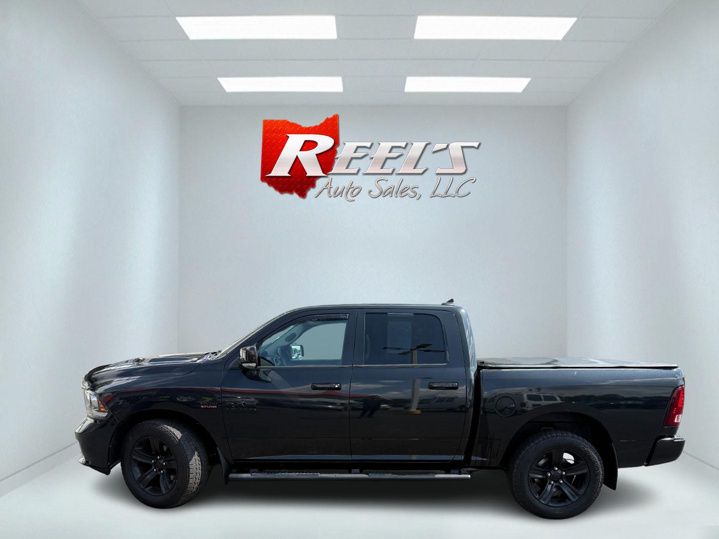 2017 Black /Black RAM 1500 Sport Crew Cab SWB 4WD (1C6RR7MT9HS) with an 5.7L V8 OHV 16V engine, Automatic transmission, located at 11115 Chardon Rd. , Chardon, OH, 44024, (440) 214-9705, 41.580246, -81.241943 - Towing Capability If you want a full-size truck that looks sharp and is ready to work, this 2017 Ram 1500 Sport Crew Cab 4WD is a strong option. The 5.7L HEMI V8 and 8-speed automatic deliver dependable power, while 3.92 gearing and on-demand 4WD support a capable 10,140 lb towing capacity. It also- Photo#35