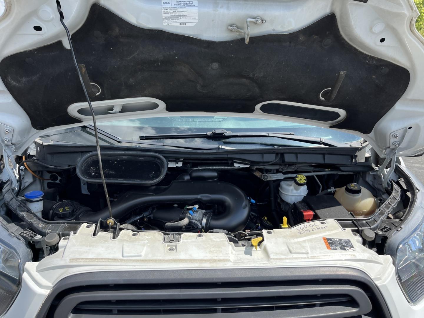 2018 White /Gray Ford Transit 150 Wagon Low Roof XL w/Sliding Pass. 130-in. WB (1FMZK1YM2JK) with an 3.7L V6 DOHC 24V engine, Automatic transmission, located at 11115 Chardon Rd. , Chardon, OH, 44024, (440) 214-9705, 41.580246, -81.241943 - 2018 Ford Transit T-150 Passenger Van – Practical 8-Passenger Capability with Everyday Utility If you need a van that can move people and still handle light work, this 2018 Ford Transit T-150 Passenger Van is a straightforward choice. The 3.7L V6 and 6-speed automatic deliver dependable power wit- Photo#13
