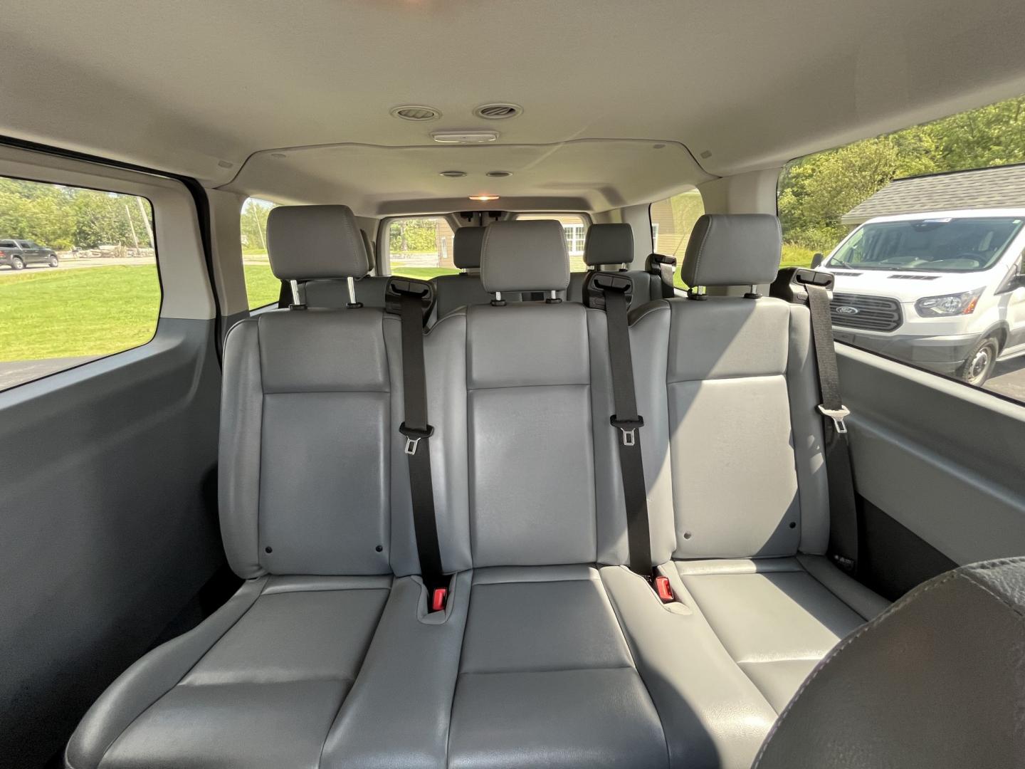 2018 White /Gray Ford Transit 150 Wagon Low Roof XL w/Sliding Pass. 130-in. WB (1FMZK1YM2JK) with an 3.7L V6 DOHC 24V engine, Automatic transmission, located at 11115 Chardon Rd. , Chardon, OH, 44024, (440) 214-9705, 41.580246, -81.241943 - 2018 Ford Transit T-150 Passenger Van – Practical 8-Passenger Capability with Everyday Utility If you need a van that can move people and still handle light work, this 2018 Ford Transit T-150 Passenger Van is a straightforward choice. The 3.7L V6 and 6-speed automatic deliver dependable power wit- Photo#27