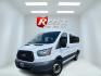 2018 White /Gray Ford Transit 150 Wagon Low Roof XL w/Sliding Pass. 130-in. WB (1FMZK1YM2JK) with an 3.7L V6 DOHC 24V engine, Automatic transmission, located at 11115 Chardon Rd. , Chardon, OH, 44024, (440) 214-9705, 41.580246, -81.241943 - 2018 Ford Transit T-150 Passenger Van – Practical 8-Passenger Capability with Everyday Utility If you need a van that can move people and still handle light work, this 2018 Ford Transit T-150 Passenger Van is a straightforward choice. The 3.7L V6 and 6-speed automatic deliver dependable power wit- Photo#0