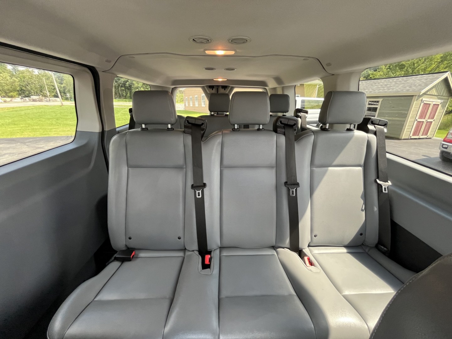 2018 White /Black Ford Transit 150 Wagon Low Roof XL w/Sliding Pass. 130-in. WB (1FMZK1YM4JK) with an 3.7L V6 DOHC 24V engine, Automatic transmission, located at 11115 Chardon Rd. , Chardon, OH, 44024, (440) 214-9705, 41.580246, -81.241943 - 2018 Ford Transit T-150 Passenger Van – Practical 8-Passenger Capability with Everyday Utility If you need a van that can move people and still handle light work, this 2018 Ford Transit T-150 Passenger Van is a straightforward choice. The 3.7L V6 and 6-speed automatic deliver dependable power wit- Photo#26