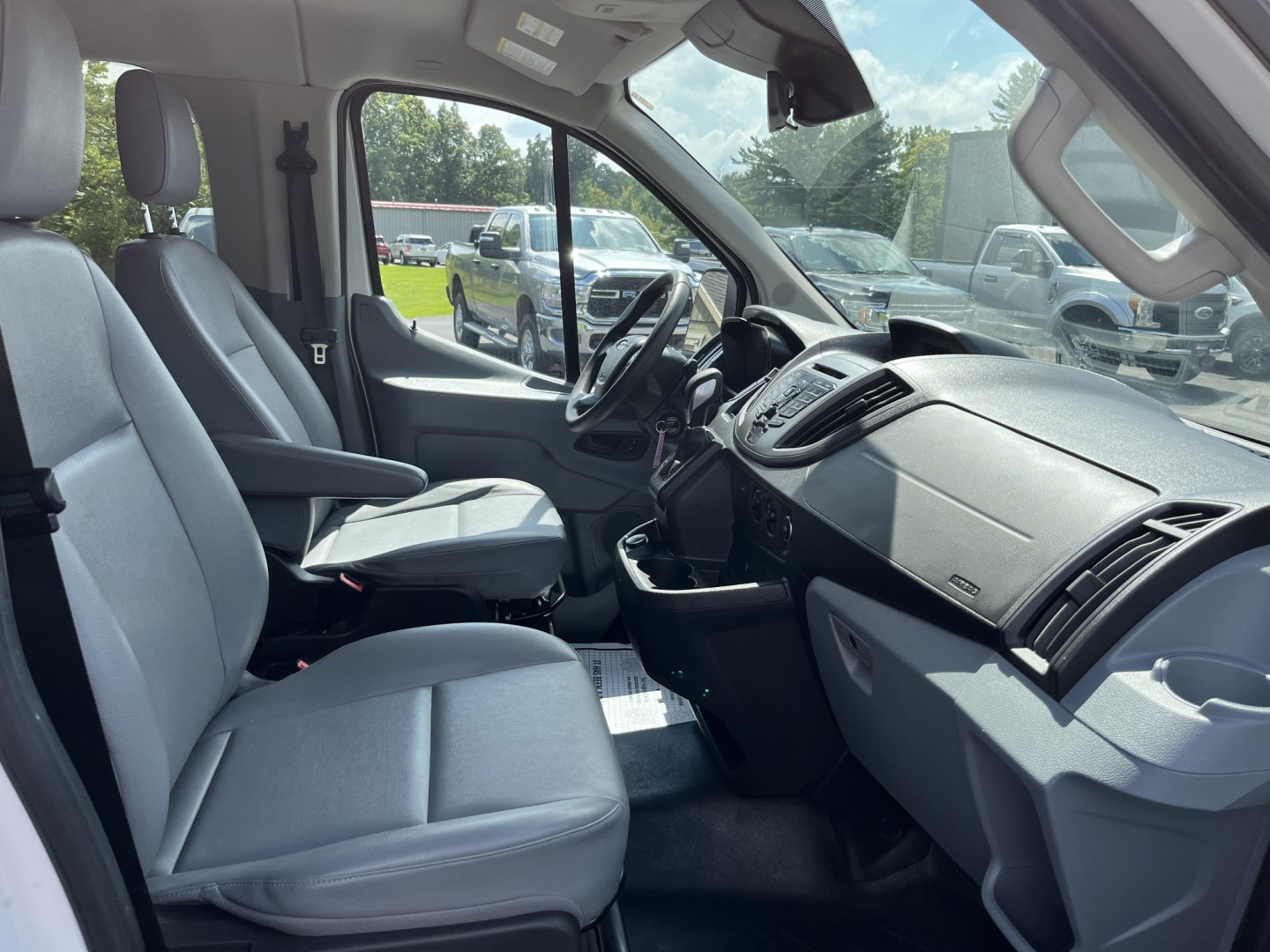 2018 White /Black Ford Transit 150 Wagon Low Roof XL w/Sliding Pass. 130-in. WB (1FMZK1YM4JK) with an 3.7L V6 DOHC 24V engine, Automatic transmission, located at 11115 Chardon Rd. , Chardon, OH, 44024, (440) 214-9705, 41.580246, -81.241943 - 2018 Ford Transit T-150 Passenger Van – Practical 8-Passenger Capability with Everyday Utility If you need a van that can move people and still handle light work, this 2018 Ford Transit T-150 Passenger Van is a straightforward choice. The 3.7L V6 and 6-speed automatic deliver dependable power wit- Photo#31