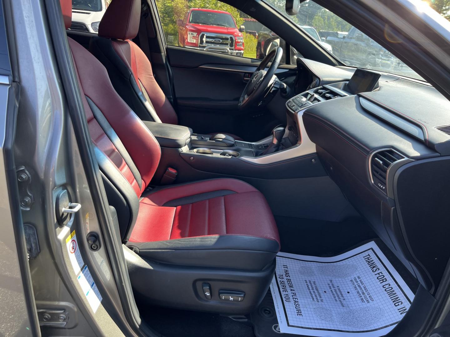 2015 Silver /Red Lexus NX 200t F-Sport AWD (JTJBARBZ4F2) with an 2.0L I4 DOHC 16V Turbo engine, Automatic transmission, located at 11115 Chardon Rd. , Chardon, OH, 44024, (440) 214-9705, 41.580246, -81.241943 - 2015 Lexus NX 200t F Sport AWD – Compact Luxury with Sportier Style and Everyday Comfort If you want a smaller luxury SUV that feels a little sharper than the typical crossover, this 2015 Lexus NX 200t F Sport AWD is a strong choice. The 2.0L turbocharged engine and 6-speed automatic deliver resp- Photo#36