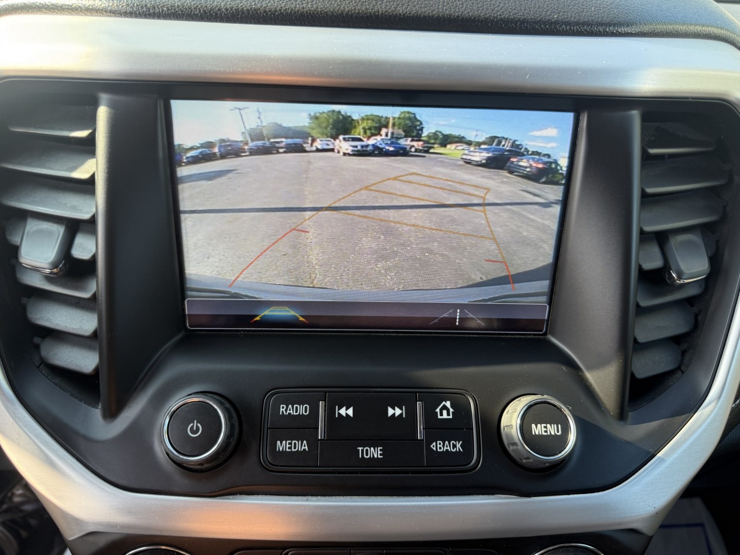 2019 Silver /Black GMC Acadia SLE-2 AWD (1GKKNSLS5KZ) with an 3.6L V6 DOHC 24V engine, Automatic transmission, located at 547 E. Main St., Orwell, OH, 44076, (440) 437-5893, 41.535435, -80.847855 - 2019 GMC Acadia SLE-2 AWD – Family-Ready Midsize SUV with V6 Power and One-Owner History If you need a midsize SUV with room, comfort, and all-weather capability, this 2019 GMC Acadia SLE-2 AWD is a strong option. The 3.6L V6 and 6-speed automatic deliver dependable power, while selectable AWD se- Photo#15