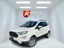 2021 White /Black Ford EcoSport SE AWD (MAJ6S3GL1MC) with an 2.0L I4 DOHC 16V engine, Automatic transmission, located at 11115 Chardon Rd. , Chardon, OH, 44024, (440) 214-9705, 41.580246, -81.241943 - 2021 Ford EcoSport SE 4WD – Compact Size with All-Weather Capability and Everyday Convenience If you want a smaller SUV that is easy to park and still useful in changing conditions, this 2021 Ford EcoSport SE 4WD is a practical choice. The 2.0L Duratec engine and 6-speed automatic deliver smooth- Photo#0