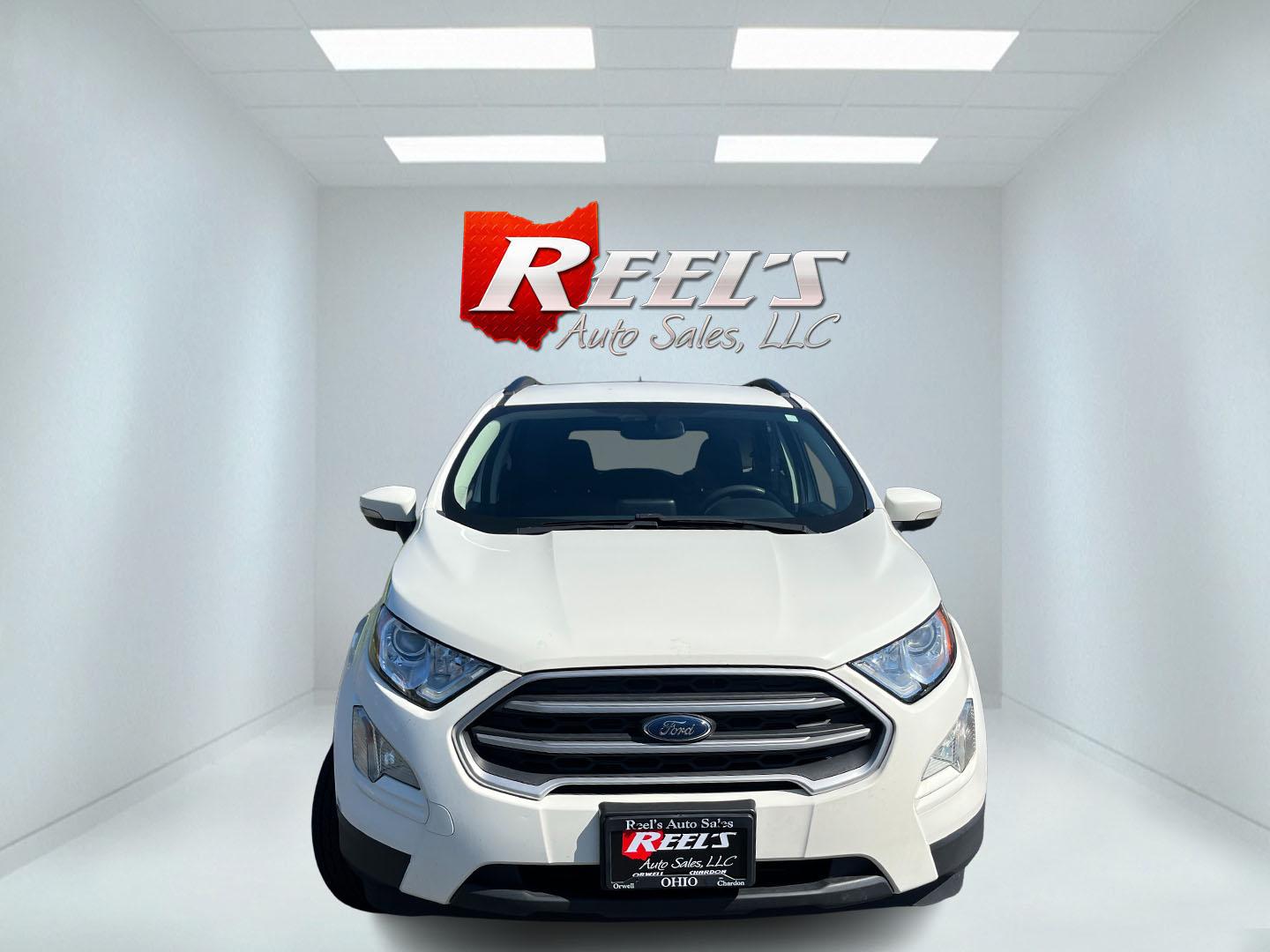 2021 White /Black Ford EcoSport SE AWD (MAJ6S3GL1MC) with an 2.0L I4 DOHC 16V engine, Automatic transmission, located at 11115 Chardon Rd. , Chardon, OH, 44024, (440) 214-9705, 41.580246, -81.241943 - 2021 Ford EcoSport SE 4WD – Compact Size with All-Weather Capability and Everyday Convenience If you want a smaller SUV that is easy to park and still useful in changing conditions, this 2021 Ford EcoSport SE 4WD is a practical choice. The 2.0L Duratec engine and 6-speed automatic deliver smooth- Photo#2