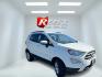 2021 White /Black Ford EcoSport SE AWD (MAJ6S3GL1MC) with an 2.0L I4 DOHC 16V engine, Automatic transmission, located at 11115 Chardon Rd. , Chardon, OH, 44024, (440) 214-9705, 41.580246, -81.241943 - 2021 Ford EcoSport SE 4WD – Compact Size with All-Weather Capability and Everyday Convenience If you want a smaller SUV that is easy to park and still useful in changing conditions, this 2021 Ford EcoSport SE 4WD is a practical choice. The 2.0L Duratec engine and 6-speed automatic deliver smooth- Photo#3