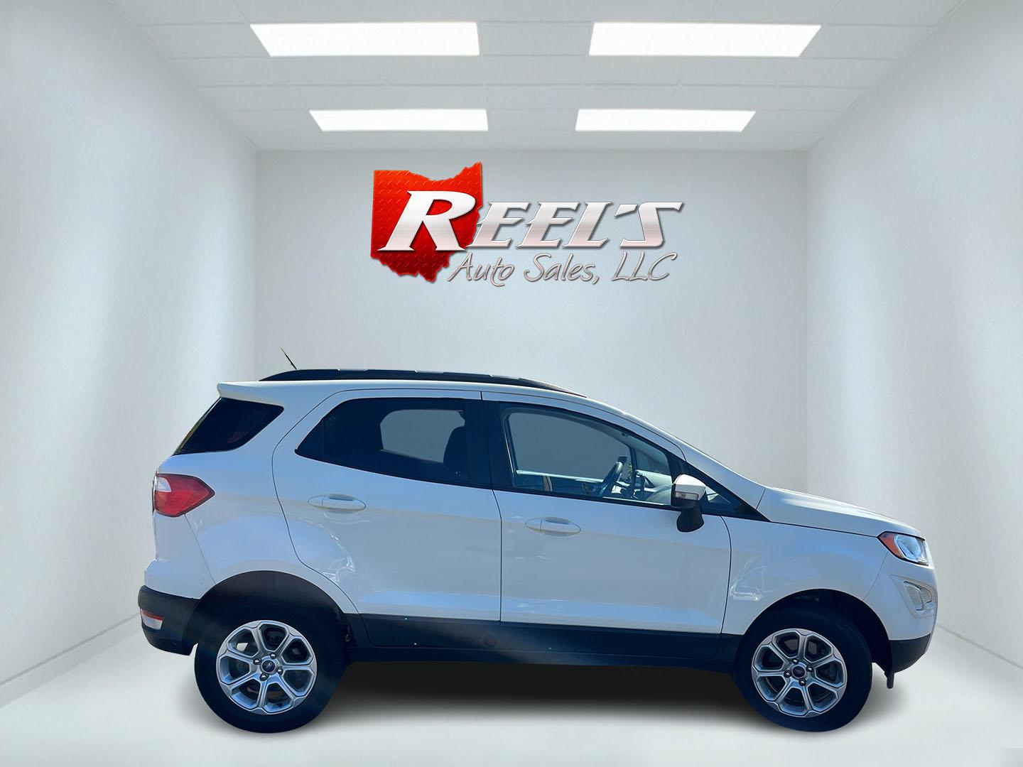 2021 White /Black Ford EcoSport SE AWD (MAJ6S3GL1MC) with an 2.0L I4 DOHC 16V engine, Automatic transmission, located at 11115 Chardon Rd. , Chardon, OH, 44024, (440) 214-9705, 41.580246, -81.241943 - 2021 Ford EcoSport SE 4WD – Compact Size with All-Weather Capability and Everyday Convenience If you want a smaller SUV that is easy to park and still useful in changing conditions, this 2021 Ford EcoSport SE 4WD is a practical choice. The 2.0L Duratec engine and 6-speed automatic deliver smooth- Photo#6