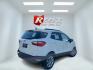 2021 White /Black Ford EcoSport SE AWD (MAJ6S3GL1MC) with an 2.0L I4 DOHC 16V engine, Automatic transmission, located at 11115 Chardon Rd. , Chardon, OH, 44024, (440) 214-9705, 41.580246, -81.241943 - 2021 Ford EcoSport SE 4WD – Compact Size with All-Weather Capability and Everyday Convenience If you want a smaller SUV that is easy to park and still useful in changing conditions, this 2021 Ford EcoSport SE 4WD is a practical choice. The 2.0L Duratec engine and 6-speed automatic deliver smooth- Photo#7