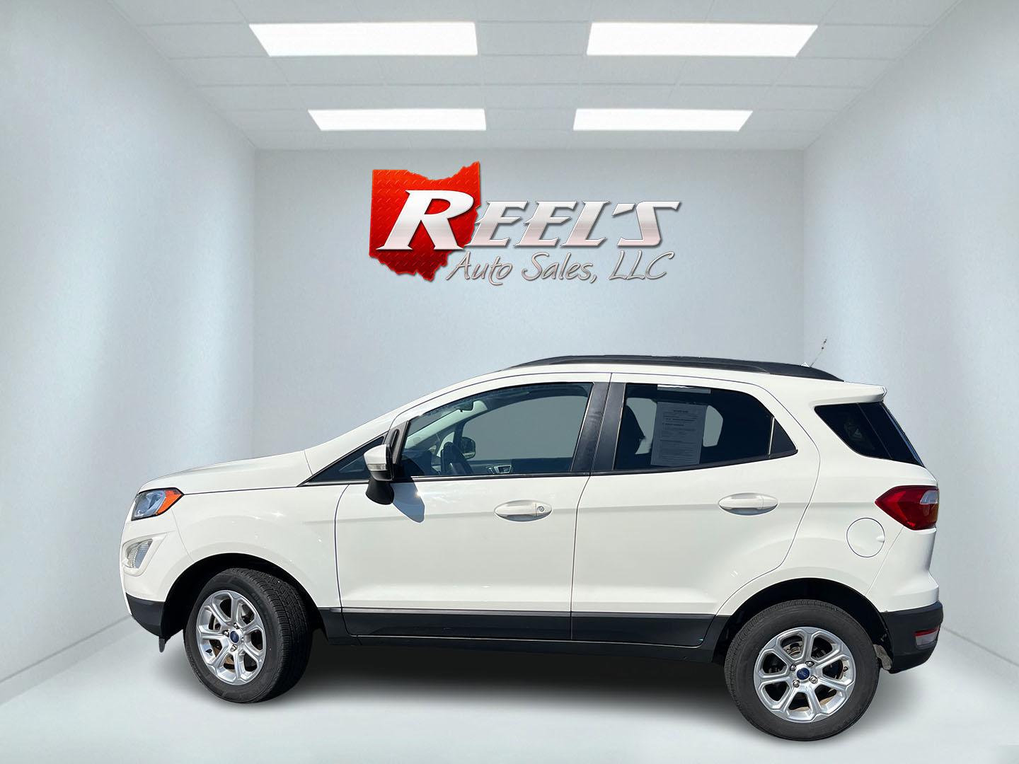 2021 White /Black Ford EcoSport SE AWD (MAJ6S3GL1MC) with an 2.0L I4 DOHC 16V engine, Automatic transmission, located at 11115 Chardon Rd. , Chardon, OH, 44024, (440) 214-9705, 41.580246, -81.241943 - 2021 Ford EcoSport SE 4WD – Compact Size with All-Weather Capability and Everyday Convenience If you want a smaller SUV that is easy to park and still useful in changing conditions, this 2021 Ford EcoSport SE 4WD is a practical choice. The 2.0L Duratec engine and 6-speed automatic deliver smooth- Photo#12