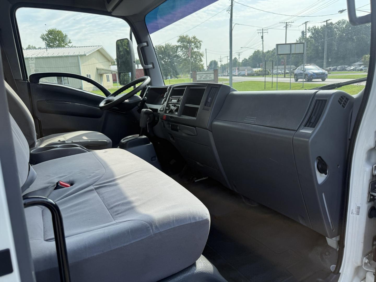 2019 White /Gray Isuzu NPR HD - (54DC4W1B4KS) with an 6.0L V8 OHV 16V engine, Automatic transmission, located at 547 E. Main St., Orwell, OH, 44076, (440) 437-5893, 41.535435, -80.847855 - 2019 Isuzu NPR HD Box Truck – Straightforward Work Truck with One-Owner History If you need a dependable box truck for deliveries or job-site use, this 2019 Isuzu NPR HD is a practical option. The 6.0L Vortec V8 and 6-speed automatic deliver the power and durability expected in a commercial truck- Photo#30