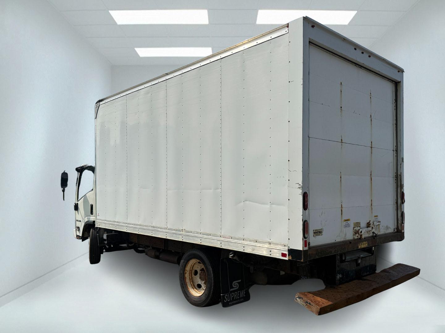 2019 White /Gray Isuzu NPR HD - (54DC4W1B4KS) with an 6.0L V8 OHV 16V engine, Automatic transmission, located at 547 E. Main St., Orwell, OH, 44076, (440) 437-5893, 41.535435, -80.847855 - 2019 Isuzu NPR HD Box Truck – Straightforward Work Truck with One-Owner History If you need a dependable box truck for deliveries or job-site use, this 2019 Isuzu NPR HD is a practical option. The 6.0L Vortec V8 and 6-speed automatic deliver the power and durability expected in a commercial truck- Photo#22