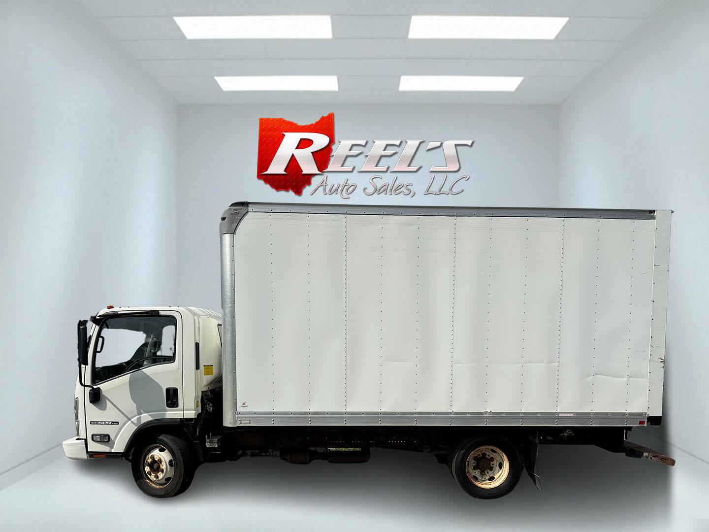 2019 White /Gray Isuzu NPR HD - (54DC4W1B4KS) with an 6.0L V8 OHV 16V engine, Automatic transmission, located at 547 E. Main St., Orwell, OH, 44076, (440) 437-5893, 41.535435, -80.847855 - 2019 Isuzu NPR HD Box Truck – Straightforward Work Truck with One-Owner History If you need a dependable box truck for deliveries or job-site use, this 2019 Isuzu NPR HD is a practical option. The 6.0L Vortec V8 and 6-speed automatic deliver the power and durability expected in a commercial truck- Photo#25