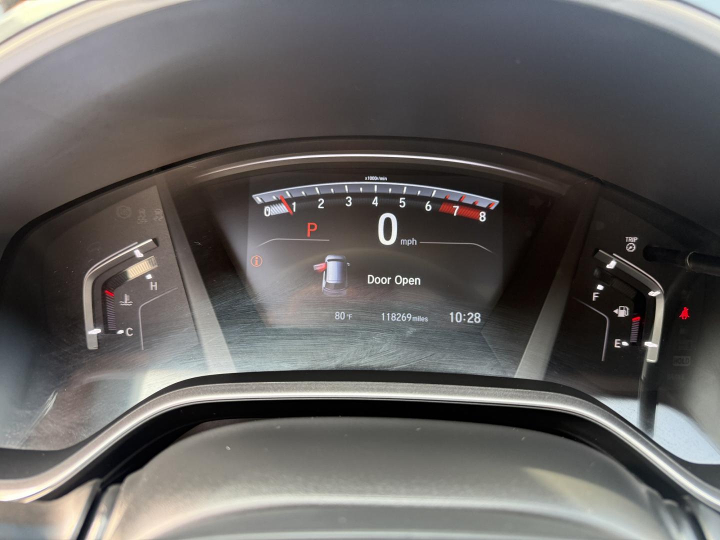 2018 Gray /Black Honda CR-V EX AWD (7FARW2H5XJE) with an 1.5L I4 16V DOHC TURBO engine, Automatic transmission, located at 547 E. Main St., Orwell, OH, 44076, (440) 437-5893, 41.535435, -80.847855 - 2018 Honda CR-V EX AWD – Efficient Compact SUV with One-Owner History and Everyday Comfort If you want a compact SUV that balances efficiency, comfort, and all-weather capability, this 2018 Honda CR-V EX AWD is a strong option. The 1.5L Turbocharged engine delivers responsive power and a solid 33- Photo#12
