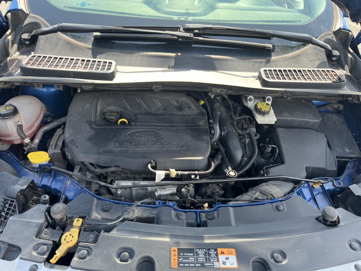 2018 Blue /Black Ford Escape SE 4WD (1FMCU9GD0JU) with an 1.5L I4 DOHC 16V Turbo engine, Automatic transmission, located at 547 E. Main St., Orwell, OH, 44076, (440) 437-5893, 41.535435, -80.847855 - 2018 Ford Escape SE 4WD – Efficient Compact SUV with Everyday Comfort and One-Owner History If you want a compact SUV that is easy to live with and ready for changing weather, this 2018 Ford Escape SE 4WD is a practical choice. The 1.5L Turbocharged EcoBoost engine and 6-speed automatic deliver r- Photo#14