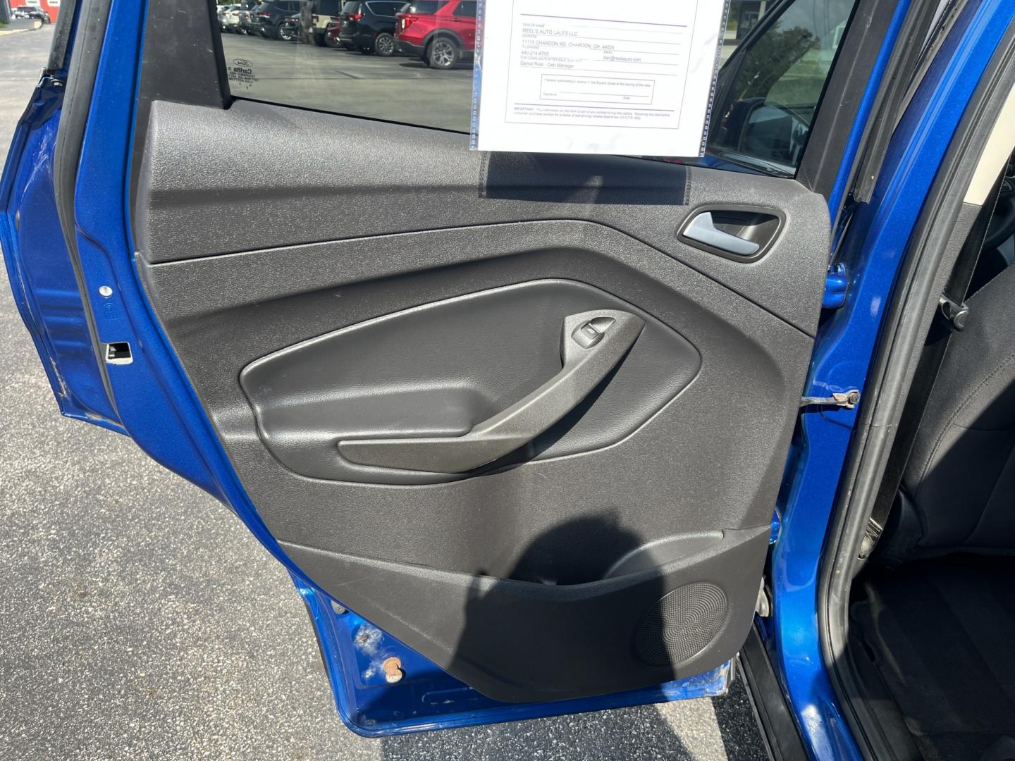 2018 Blue /Black Ford Escape SE 4WD (1FMCU9GD0JU) with an 1.5L I4 DOHC 16V Turbo engine, Automatic transmission, located at 547 E. Main St., Orwell, OH, 44076, (440) 437-5893, 41.535435, -80.847855 - 2018 Ford Escape SE 4WD – Efficient Compact SUV with Everyday Comfort and One-Owner History If you want a compact SUV that is easy to live with and ready for changing weather, this 2018 Ford Escape SE 4WD is a practical choice. The 1.5L Turbocharged EcoBoost engine and 6-speed automatic deliver r- Photo#30