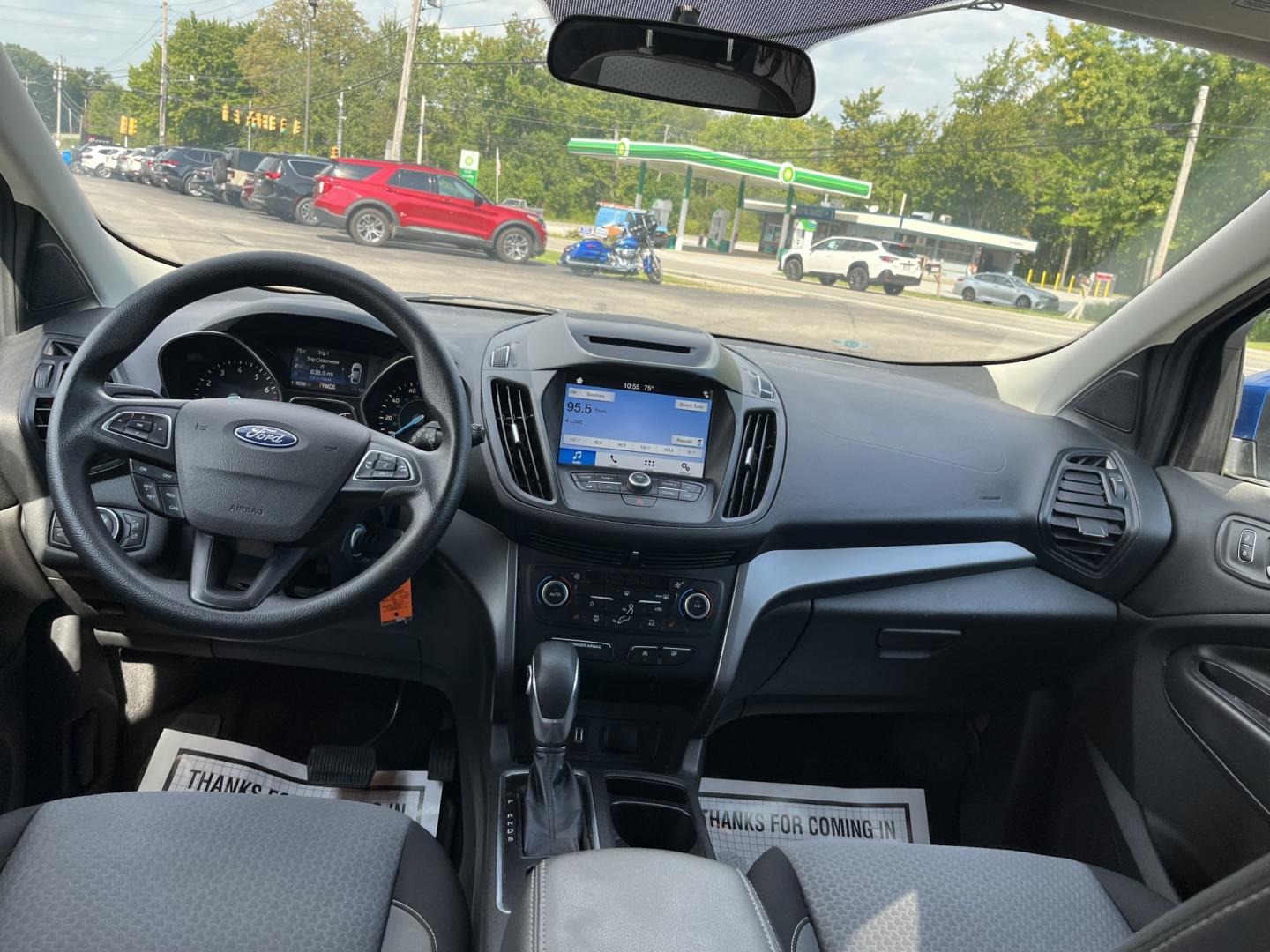 2018 Blue /Black Ford Escape SE 4WD (1FMCU9GD0JU) with an 1.5L I4 DOHC 16V Turbo engine, Automatic transmission, located at 547 E. Main St., Orwell, OH, 44076, (440) 437-5893, 41.535435, -80.847855 - 2018 Ford Escape SE 4WD – Efficient Compact SUV with Everyday Comfort and One-Owner History If you want a compact SUV that is easy to live with and ready for changing weather, this 2018 Ford Escape SE 4WD is a practical choice. The 1.5L Turbocharged EcoBoost engine and 6-speed automatic deliver r- Photo#32