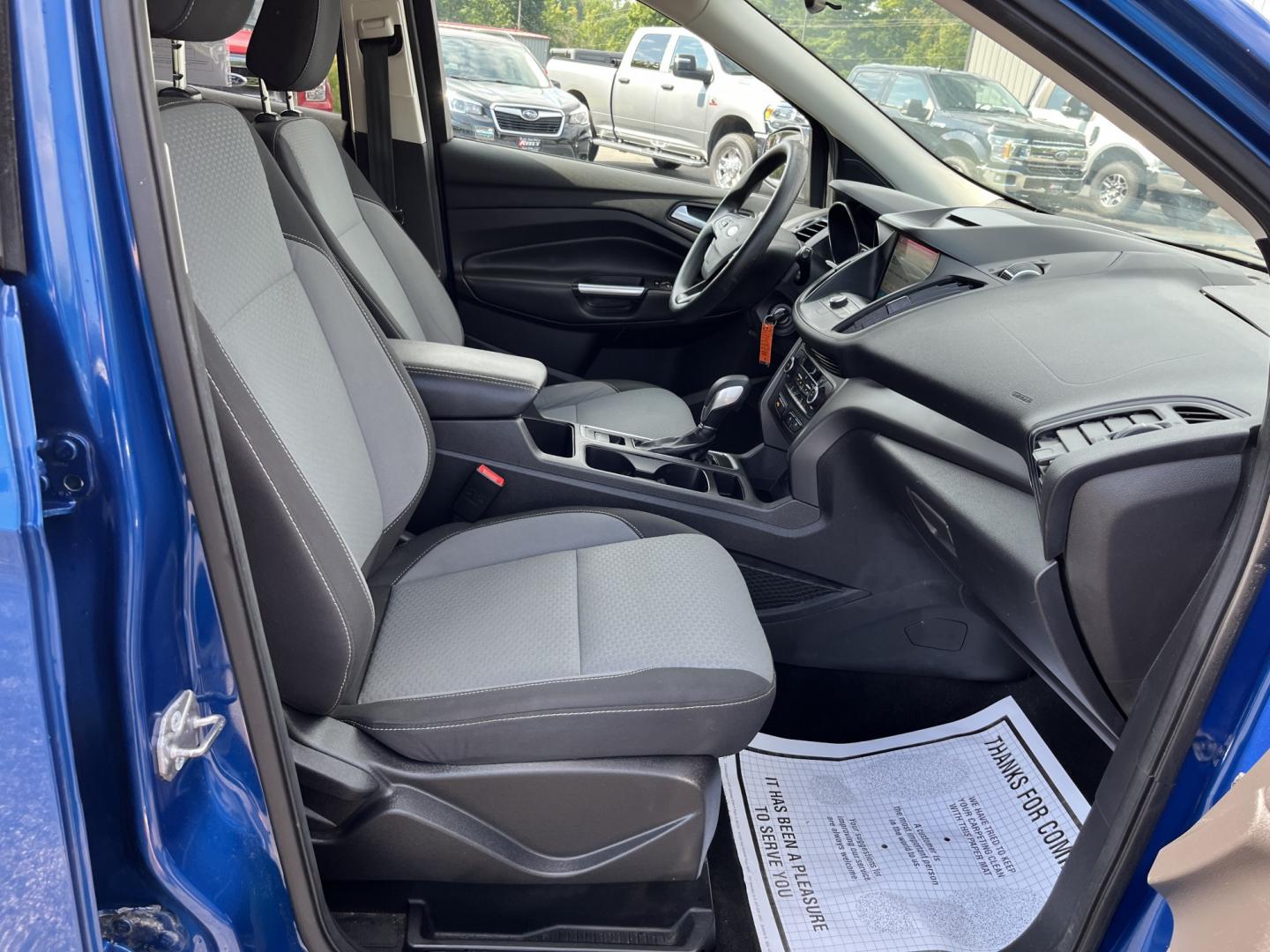 2018 Blue /Black Ford Escape SE 4WD (1FMCU9GD0JU) with an 1.5L I4 DOHC 16V Turbo engine, Automatic transmission, located at 547 E. Main St., Orwell, OH, 44076, (440) 437-5893, 41.535435, -80.847855 - 2018 Ford Escape SE 4WD – Efficient Compact SUV with Everyday Comfort and One-Owner History If you want a compact SUV that is easy to live with and ready for changing weather, this 2018 Ford Escape SE 4WD is a practical choice. The 1.5L Turbocharged EcoBoost engine and 6-speed automatic deliver r- Photo#36