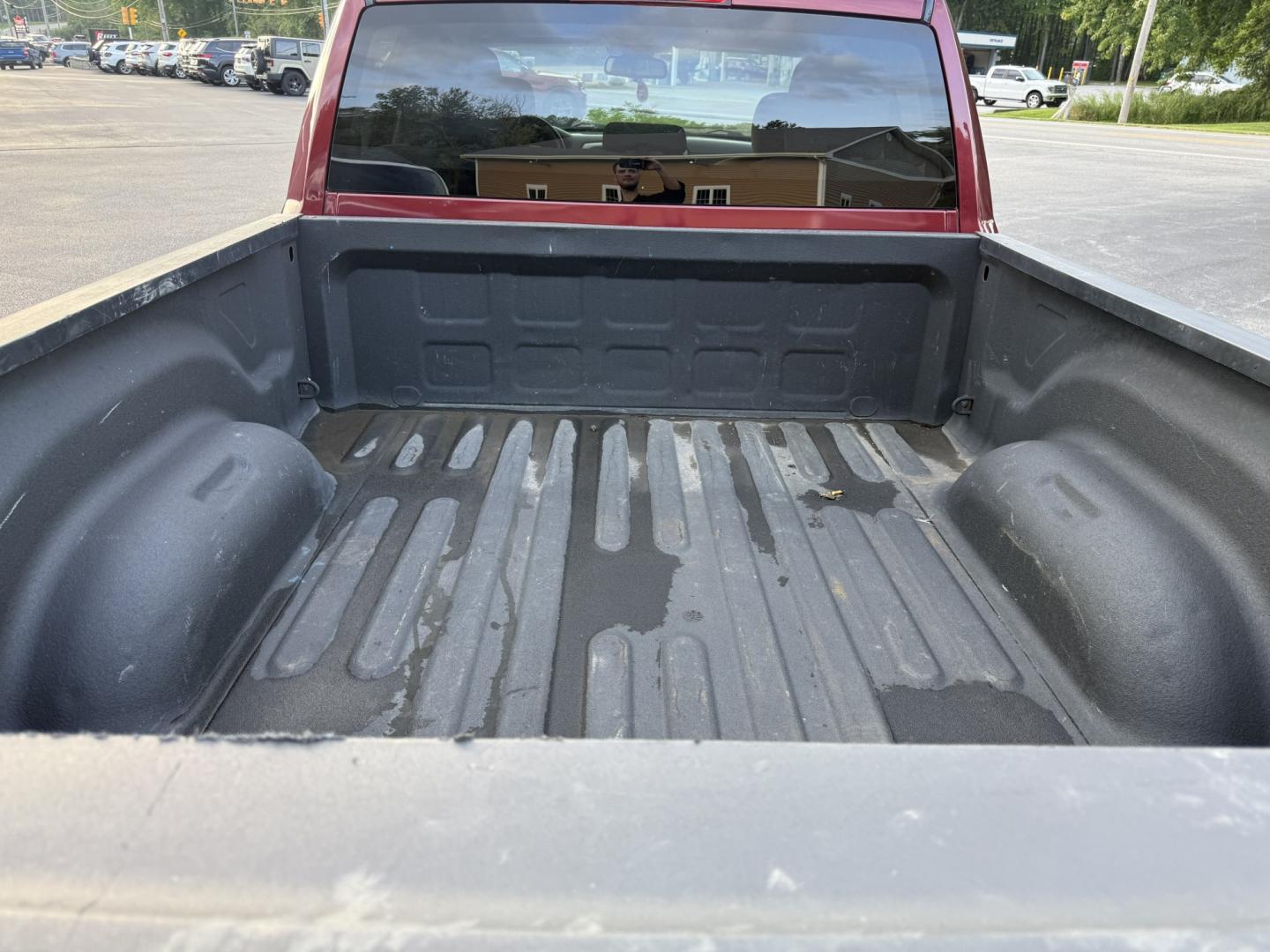 2016 Red /Black RAM 1500 Express Quad Cab 4WD (1C6RR7FT7GS) with an 5.7L V8 OHV 16V engine, Automatic transmission, located at 11115 Chardon Rd. , Chardon, OH, 44024, (440) 214-9705, 41.580246, -81.241943 - 2016 Ram 1500 Express Quad Cab 4WD – HEMI Power with Fresh Brakes and Solid Towing Capability If you need a full-size truck that is straightforward, capable, and ready to work, this 2016 Ram 1500 Express Quad Cab 4WD is a strong option. The 5.7L HEMI V8 and 8-speed automatic deliver dependable po- Photo#9