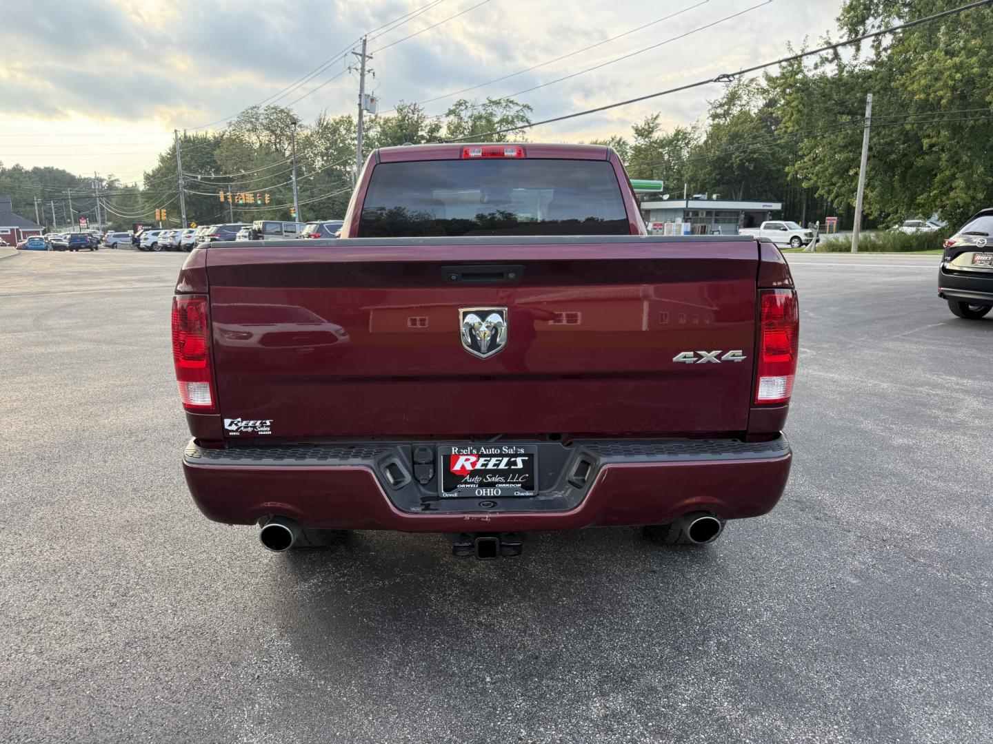 2016 Red /Black RAM 1500 Express Quad Cab 4WD (1C6RR7FT7GS) with an 5.7L V8 OHV 16V engine, Automatic transmission, located at 11115 Chardon Rd. , Chardon, OH, 44024, (440) 214-9705, 41.580246, -81.241943 - 2016 Ram 1500 Express Quad Cab 4WD – HEMI Power with Fresh Brakes and Solid Towing Capability If you need a full-size truck that is straightforward, capable, and ready to work, this 2016 Ram 1500 Express Quad Cab 4WD is a strong option. The 5.7L HEMI V8 and 8-speed automatic deliver dependable po- Photo#28