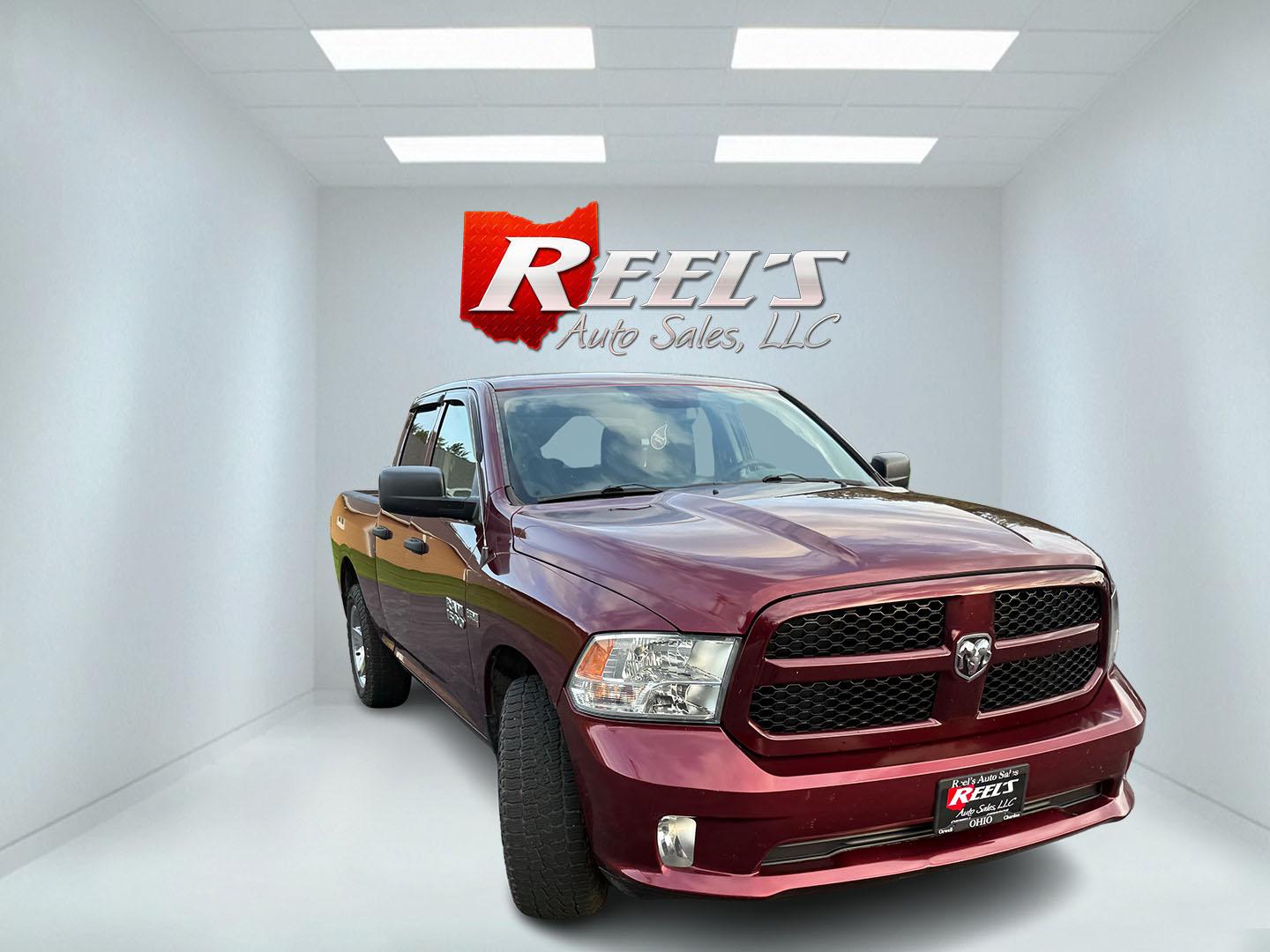 2016 Red /Black RAM 1500 Express Quad Cab 4WD (1C6RR7FT7GS) with an 5.7L V8 OHV 16V engine, Automatic transmission, located at 11115 Chardon Rd. , Chardon, OH, 44024, (440) 214-9705, 41.580246, -81.241943 - 2016 Ram 1500 Express Quad Cab 4WD – HEMI Power with Fresh Brakes and Solid Towing Capability If you need a full-size truck that is straightforward, capable, and ready to work, this 2016 Ram 1500 Express Quad Cab 4WD is a strong option. The 5.7L HEMI V8 and 8-speed automatic deliver dependable po- Photo#3