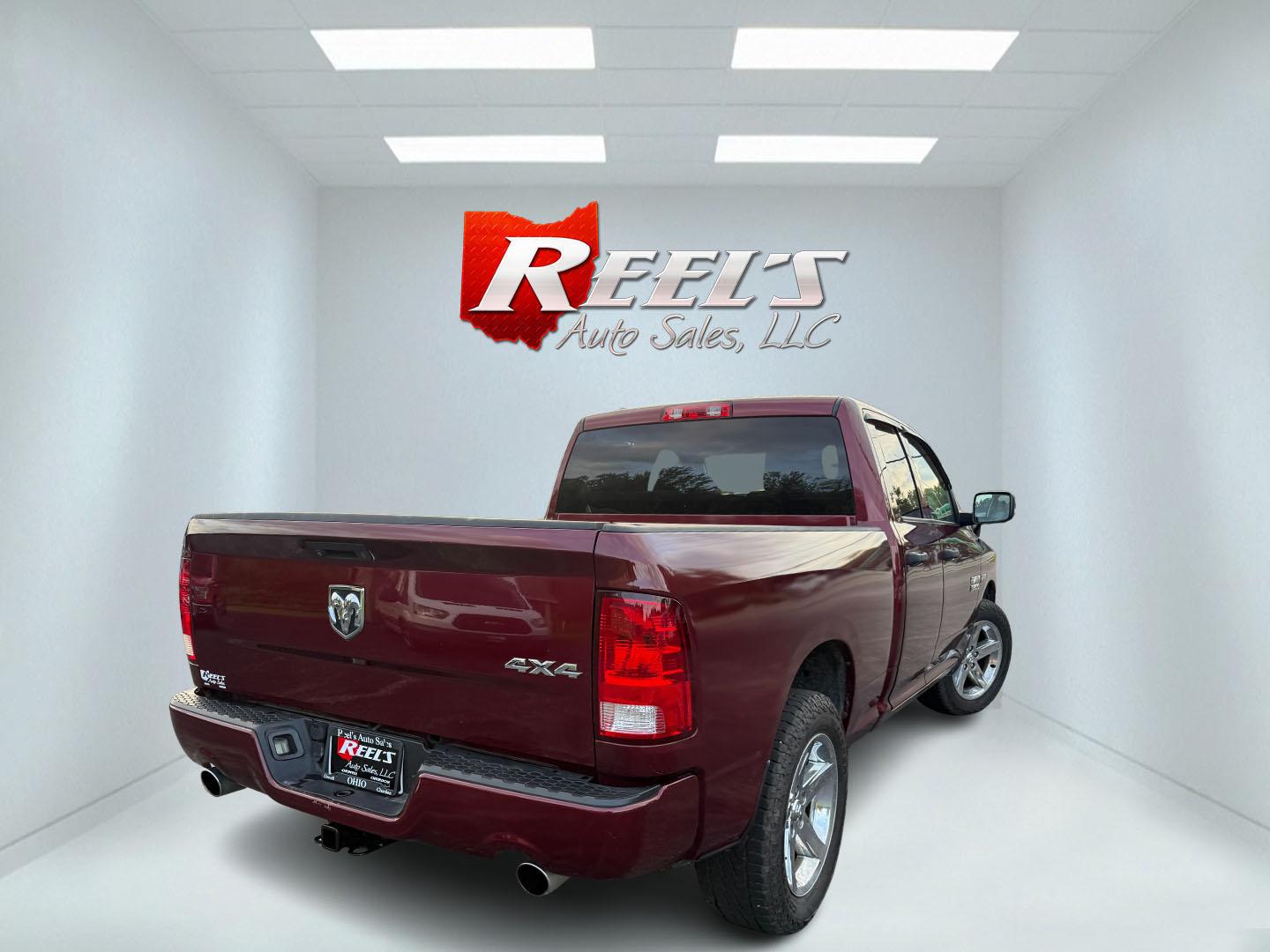 2016 Red /Black RAM 1500 Express Quad Cab 4WD (1C6RR7FT7GS) with an 5.7L V8 OHV 16V engine, Automatic transmission, located at 11115 Chardon Rd. , Chardon, OH, 44024, (440) 214-9705, 41.580246, -81.241943 - 2016 Ram 1500 Express Quad Cab 4WD – HEMI Power with Fresh Brakes and Solid Towing Capability If you need a full-size truck that is straightforward, capable, and ready to work, this 2016 Ram 1500 Express Quad Cab 4WD is a strong option. The 5.7L HEMI V8 and 8-speed automatic deliver dependable po- Photo#28
