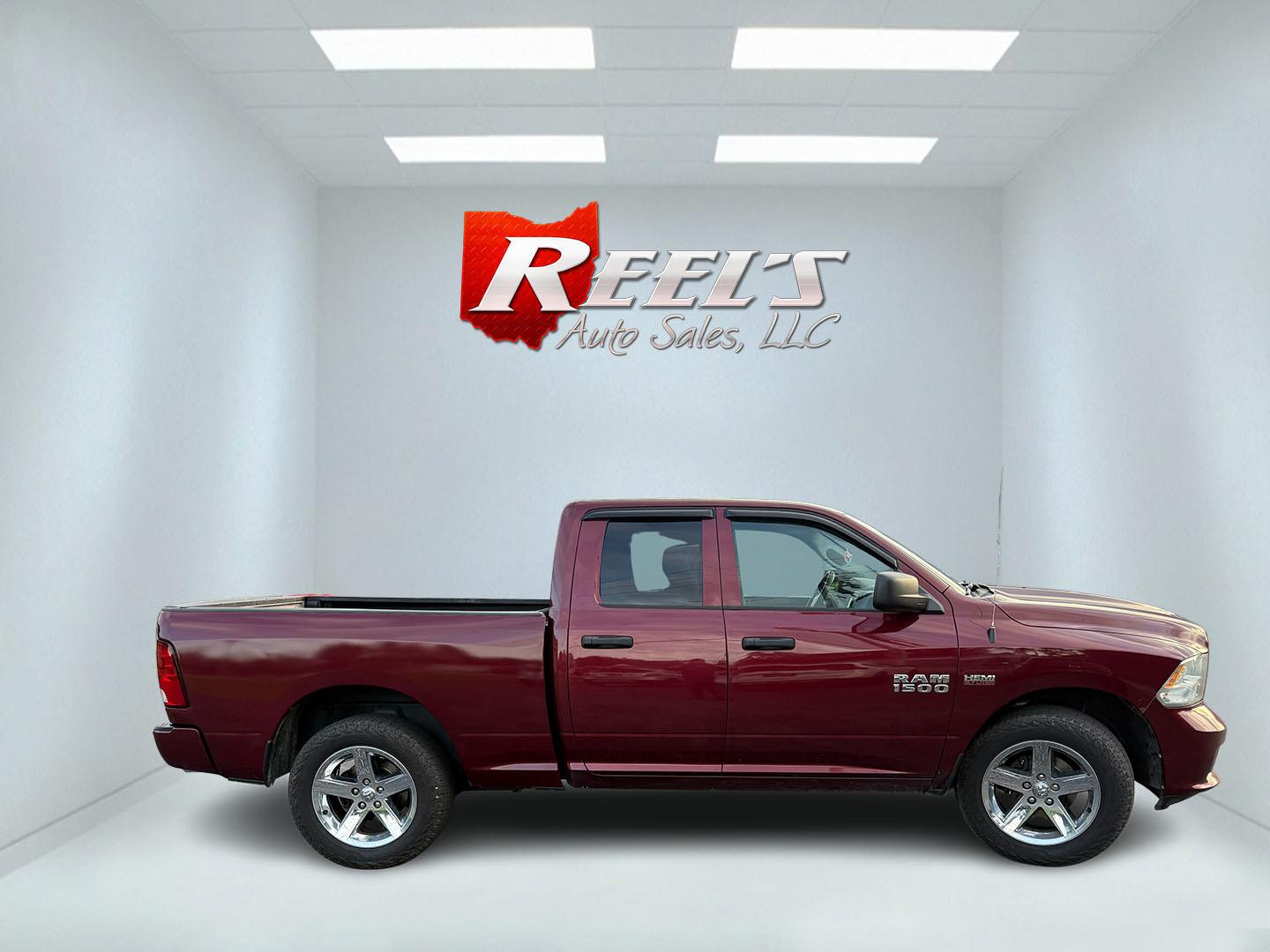 2016 Red /Black RAM 1500 Express Quad Cab 4WD (1C6RR7FT7GS) with an 5.7L V8 OHV 16V engine, Automatic transmission, located at 11115 Chardon Rd. , Chardon, OH, 44024, (440) 214-9705, 41.580246, -81.241943 - 2016 Ram 1500 Express Quad Cab 4WD – HEMI Power with Fresh Brakes and Solid Towing Capability If you need a full-size truck that is straightforward, capable, and ready to work, this 2016 Ram 1500 Express Quad Cab 4WD is a strong option. The 5.7L HEMI V8 and 8-speed automatic deliver dependable po- Photo#7