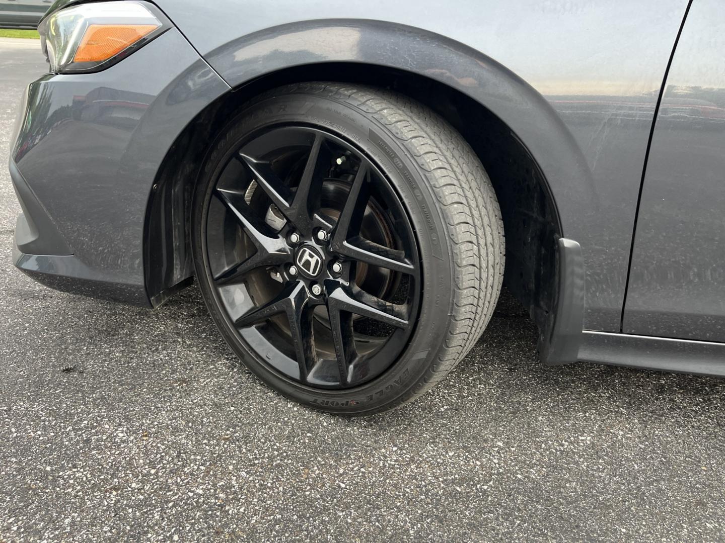 2024 Gray /Black Honda Civic Sport (2HGFE2F51RH) with an 2.0L I4 DOHC 16V engine, Automatc transmission, located at 11115 Chardon Rd. , Chardon, OH, 44024, (440) 214-9705, 41.580246, -81.241943 - 2024 Honda Civic Sport Sedan – Efficient, Current, and Easy to Live With If you want a compact sedan that feels new, efficient, and well equipped, this 2024 Honda Civic Sport is a strong option. The 2.0L engine delivers smooth everyday power and an impressive 40 MPG highway rating, while Sport an- Photo#13