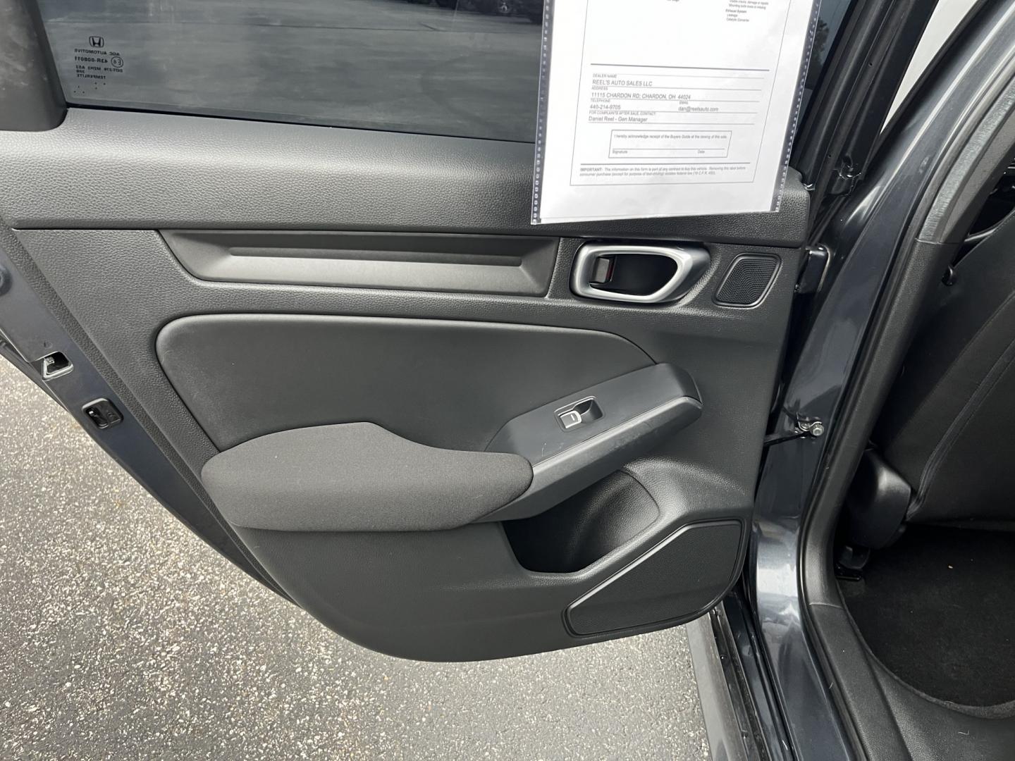 2024 Gray /Black Honda Civic Sport (2HGFE2F51RH) with an 2.0L I4 DOHC 16V engine, Automatc transmission, located at 11115 Chardon Rd. , Chardon, OH, 44024, (440) 214-9705, 41.580246, -81.241943 - 2024 Honda Civic Sport Sedan – Efficient, Current, and Easy to Live With If you want a compact sedan that feels new, efficient, and well equipped, this 2024 Honda Civic Sport is a strong option. The 2.0L engine delivers smooth everyday power and an impressive 40 MPG highway rating, while Sport an- Photo#28