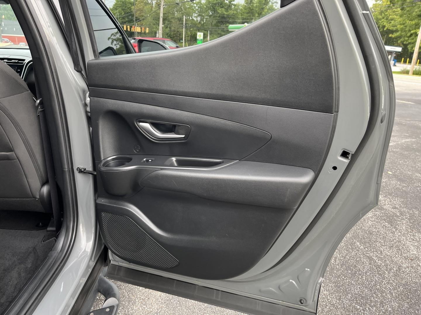 2022 Gray /Black Hyundai Santa Cruz SEL Premium AWD (5NTJDDAF7NH) with an 2.5L I4 DOHC 16V Turbo engine, Automatc transmission, located at 11115 Chardon Rd. , Chardon, OH, 44024, (440) 214-9705, 41.580246, -81.241943 - 2022 Hyundai Santa Cruz SEL Premium AWD – Compact Truck Convenience with Modern Features If you want the usefulness of a truck bed without the size of a full-size pickup, this 2022 Hyundai Santa Cruz SEL Premium AWD is a practical choice. The 2.5L Turbocharged engine and 8-speed automatic deliver- Photo#30