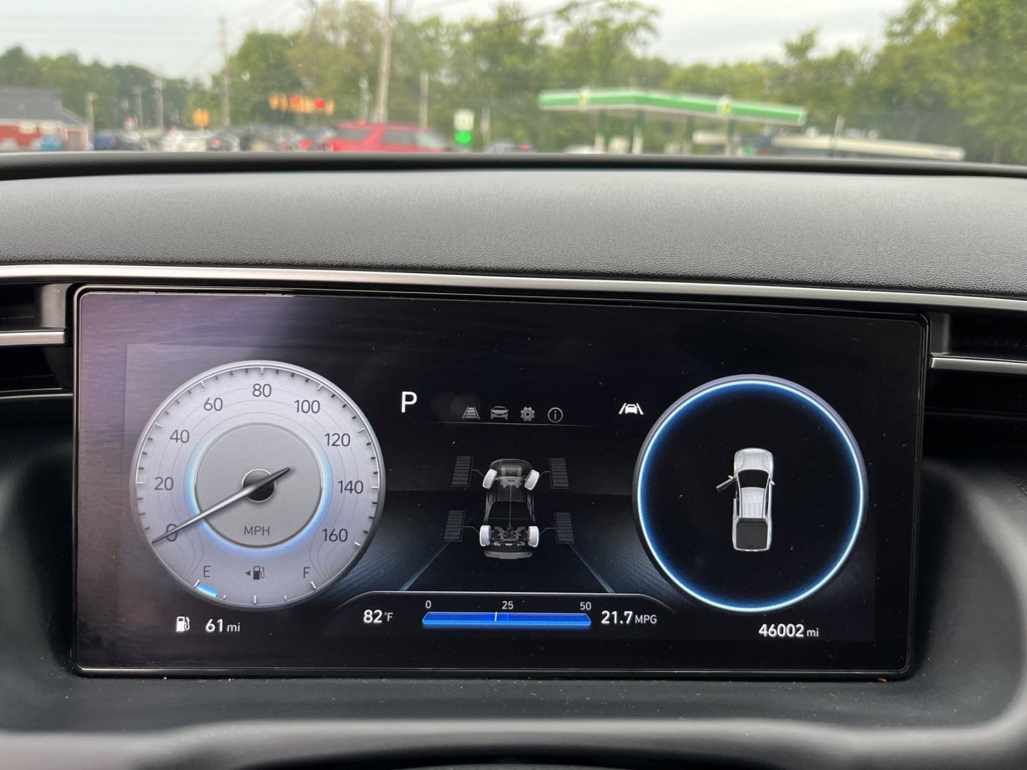2022 Gray /Black Hyundai Santa Cruz SEL Premium AWD (5NTJDDAF7NH) with an 2.5L I4 DOHC 16V Turbo engine, Automatc transmission, located at 11115 Chardon Rd. , Chardon, OH, 44024, (440) 214-9705, 41.580246, -81.241943 - 2022 Hyundai Santa Cruz SEL Premium AWD – Compact Truck Convenience with Modern Features If you want the usefulness of a truck bed without the size of a full-size pickup, this 2022 Hyundai Santa Cruz SEL Premium AWD is a practical choice. The 2.5L Turbocharged engine and 8-speed automatic deliver- Photo#22