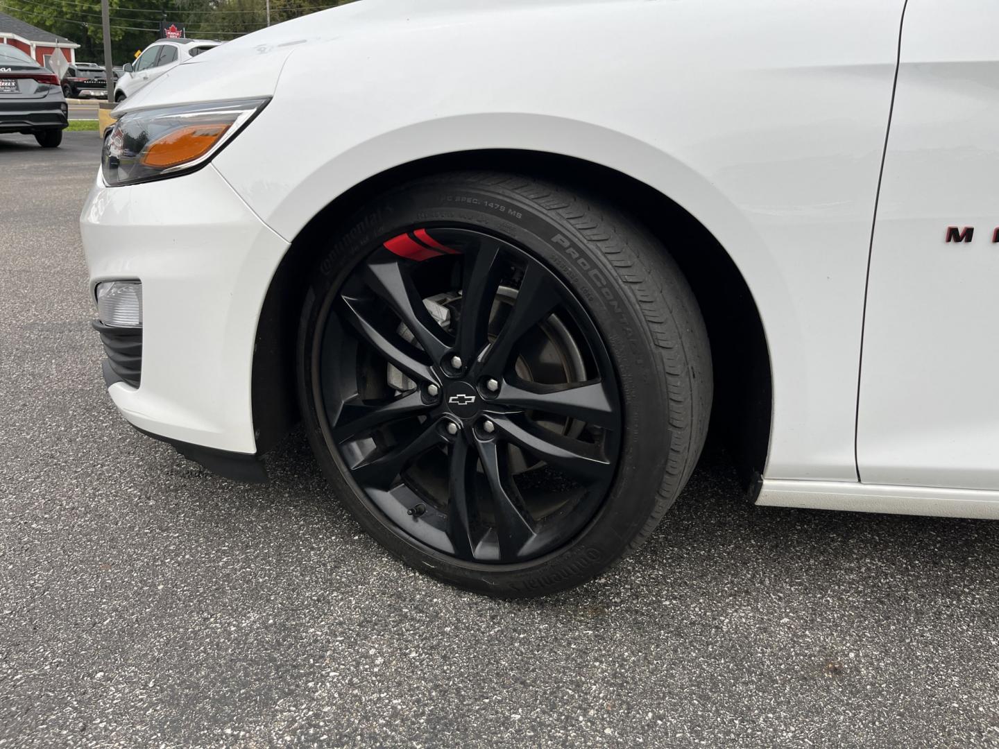 2021 White /Black Chevrolet Malibu LT (1G1ZD5ST7MF) with an 1.5L I4 DOHC 16V Turbo engine, Automatc transmission, located at 11115 Chardon Rd. , Chardon, OH, 44024, (440) 214-9705, 41.580246, -81.241943 - 2021 Chevrolet Malibu LT – Efficient Midsize Sedan with Redline Style and One-Owner History If you want a midsize sedan that looks sharper than a typical commuter car and still stays easy on fuel, this 2021 Chevrolet Malibu LT is a strong option. The 1.5L Turbocharged EcoTec engine delivers smoot- Photo#13