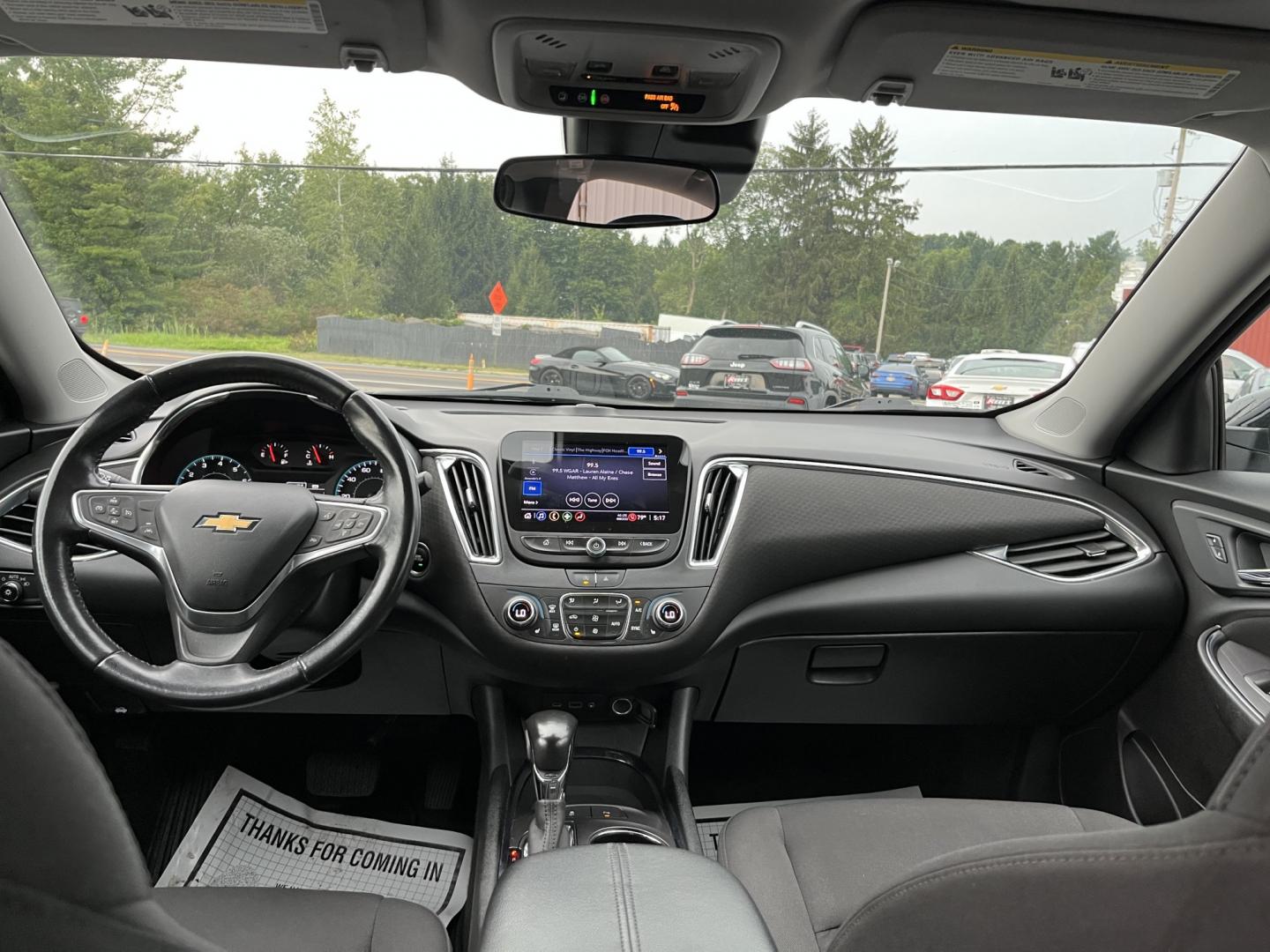 2021 White /Black Chevrolet Malibu LT (1G1ZD5ST7MF) with an 1.5L I4 DOHC 16V Turbo engine, Automatc transmission, located at 11115 Chardon Rd. , Chardon, OH, 44024, (440) 214-9705, 41.580246, -81.241943 - 2021 Chevrolet Malibu LT – Efficient Midsize Sedan with Redline Style and One-Owner History If you want a midsize sedan that looks sharper than a typical commuter car and still stays easy on fuel, this 2021 Chevrolet Malibu LT is a strong option. The 1.5L Turbocharged EcoTec engine delivers smoot- Photo#29