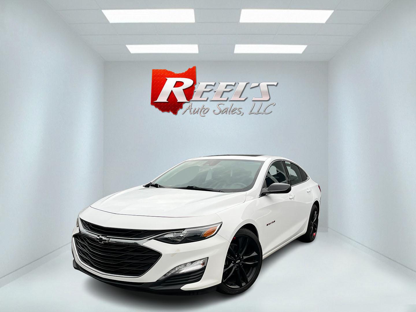 2021 White /Black Chevrolet Malibu LT (1G1ZD5ST7MF) with an 1.5L I4 DOHC 16V Turbo engine, Automatc transmission, located at 11115 Chardon Rd. , Chardon, OH, 44024, (440) 214-9705, 41.580246, -81.241943 - 2021 Chevrolet Malibu LT – Efficient Midsize Sedan with Redline Style and One-Owner History If you want a midsize sedan that looks sharper than a typical commuter car and still stays easy on fuel, this 2021 Chevrolet Malibu LT is a strong option. The 1.5L Turbocharged EcoTec engine delivers smoot- Photo#0