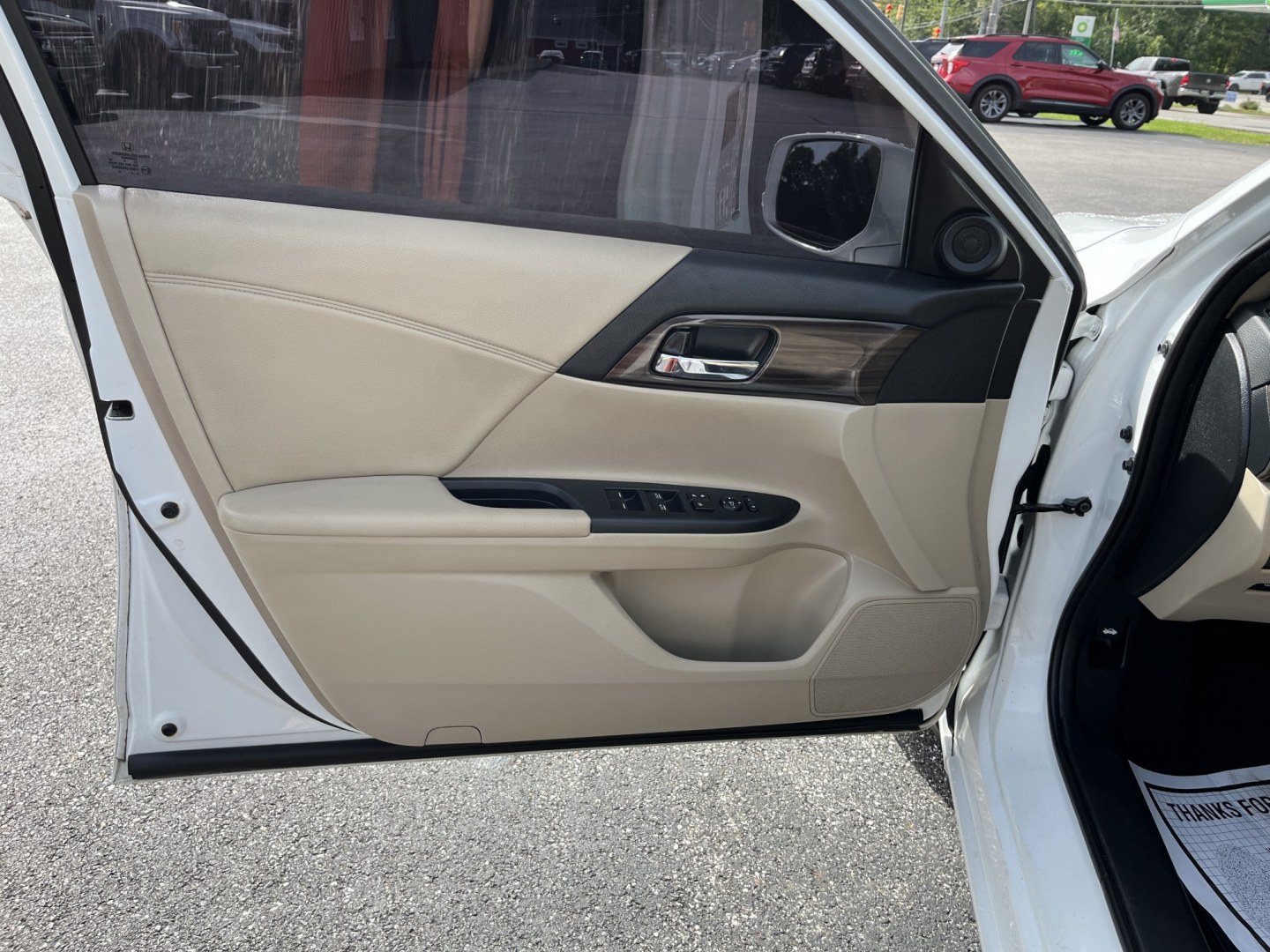 2017 White /Gray Honda Accord EX Sedan CVT (1HGCR2F7XHA) with an 2.4L I4 DOHC 16V engine, Automatic transmission, located at 11115 Chardon Rd. , Chardon, OH, 44024, (440) 214-9705, 41.580246, -81.241943 - 2017 Honda Accord EX – Efficient Midsize Comfort with Everyday Convenience If you want a midsize sedan that is easy to live with and still feels well equipped, this 2017 Honda Accord EX is a strong option. The reliable 2.4L K24 engine delivers smooth everyday power and an impressive 36 MPG highwa- Photo#16