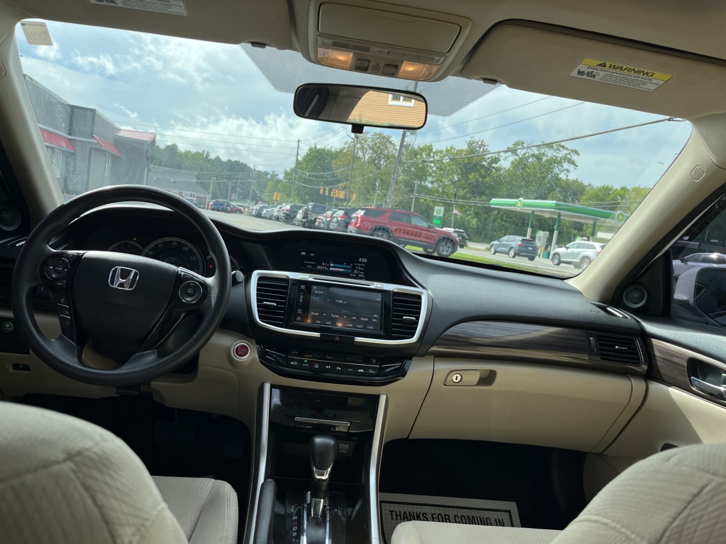 2017 White /Gray Honda Accord EX Sedan CVT (1HGCR2F7XHA) with an 2.4L I4 DOHC 16V engine, Automatic transmission, located at 11115 Chardon Rd. , Chardon, OH, 44024, (440) 214-9705, 41.580246, -81.241943 - 2017 Honda Accord EX – Efficient Midsize Comfort with Everyday Convenience If you want a midsize sedan that is easy to live with and still feels well equipped, this 2017 Honda Accord EX is a strong option. The reliable 2.4L K24 engine delivers smooth everyday power and an impressive 36 MPG highwa- Photo#30