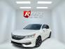 2017 White /Gray Honda Accord EX Sedan CVT (1HGCR2F7XHA) with an 2.4L I4 DOHC 16V engine, Automatic transmission, located at 11115 Chardon Rd. , Chardon, OH, 44024, (440) 214-9705, 41.580246, -81.241943 - 2017 Honda Accord EX – Efficient Midsize Comfort with Everyday Convenience If you want a midsize sedan that is easy to live with and still feels well equipped, this 2017 Honda Accord EX is a strong option. The reliable 2.4L K24 engine delivers smooth everyday power and an impressive 36 MPG highwa- Photo#0