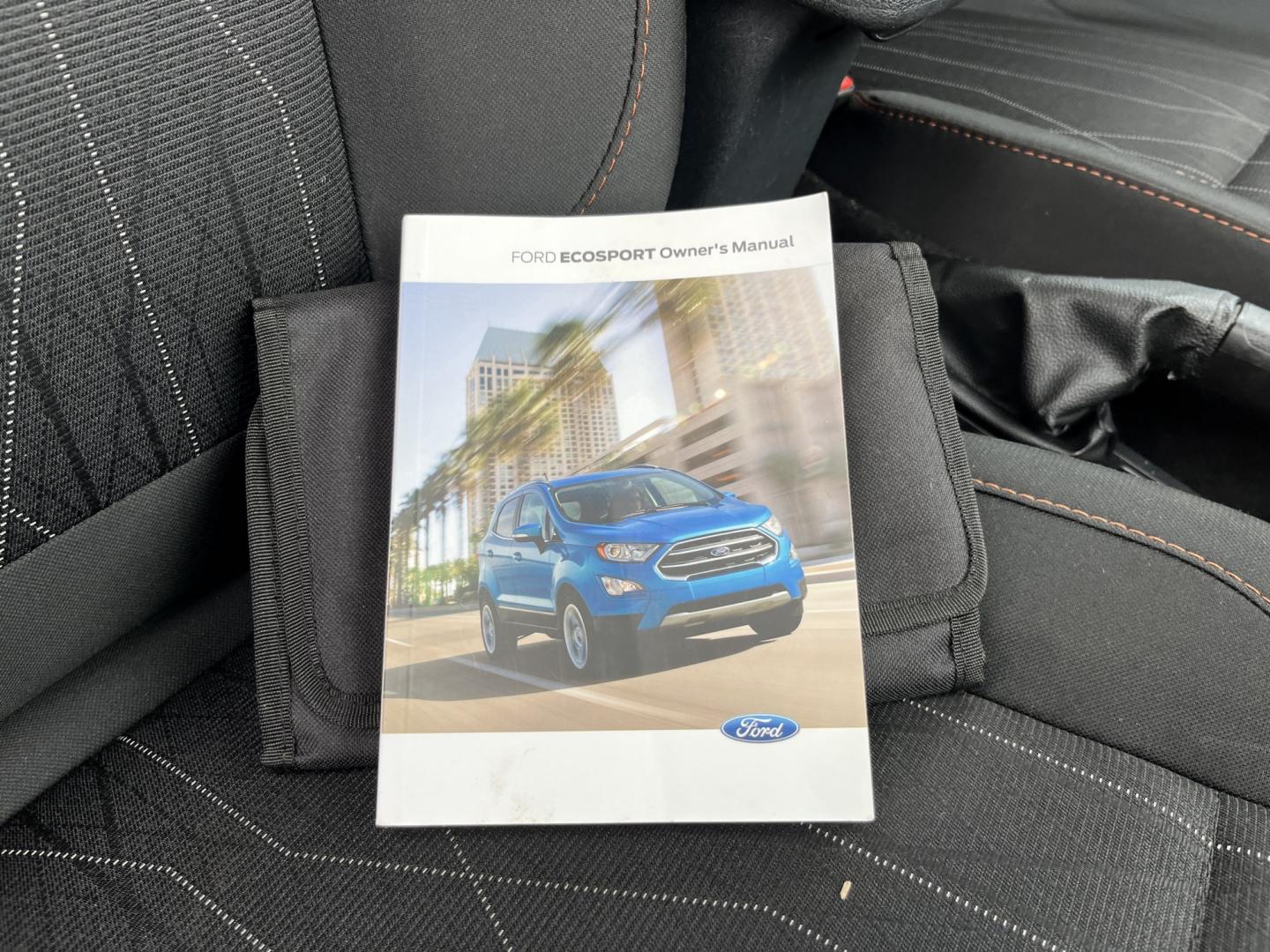 2021 Gray /Black Ford EcoSport SE AWD (MAJ6S3GLXMC) with an 2.0L I4 DOHC 16V engine, Automatc transmission, located at 11115 Chardon Rd. , Chardon, OH, 44024, (440) 214-9705, 41.580246, -81.241943 - 2021 Ford EcoSport SE 4WD – Compact Convenience with All-Weather Capability and One-Owner History If you want a smaller SUV that is easy to park and still useful year-round, this 2021 Ford EcoSport SE 4WD is a practical choice. The 2.0L Duratec engine and 6-speed automatic deliver smooth everyday- Photo#39