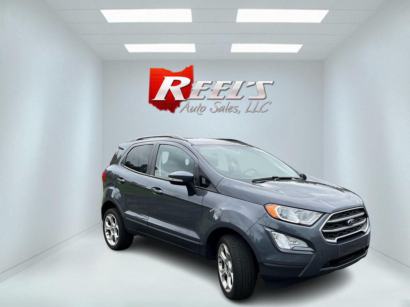 2021 Gray /Black Ford EcoSport SE AWD (MAJ6S3GLXMC) with an 2.0L I4 DOHC 16V engine, Automatc transmission, located at 11115 Chardon Rd. , Chardon, OH, 44024, (440) 214-9705, 41.580246, -81.241943 - 2021 Ford EcoSport SE 4WD – Compact Convenience with All-Weather Capability and One-Owner History If you want a smaller SUV that is easy to park and still useful year-round, this 2021 Ford EcoSport SE 4WD is a practical choice. The 2.0L Duratec engine and 6-speed automatic deliver smooth everyday- Photo#3