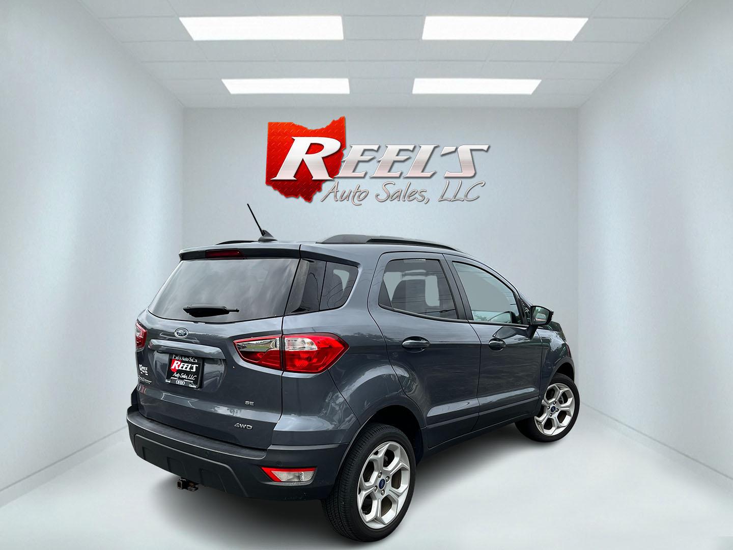 2021 Gray /Black Ford EcoSport SE AWD (MAJ6S3GLXMC) with an 2.0L I4 DOHC 16V engine, Automatc transmission, located at 11115 Chardon Rd. , Chardon, OH, 44024, (440) 214-9705, 41.580246, -81.241943 - 2021 Ford EcoSport SE 4WD – Compact Convenience with All-Weather Capability and One-Owner History If you want a smaller SUV that is easy to park and still useful year-round, this 2021 Ford EcoSport SE 4WD is a practical choice. The 2.0L Duratec engine and 6-speed automatic deliver smooth everyday- Photo#7