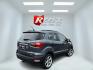 2021 Gray /Black Ford EcoSport SE AWD (MAJ6S3GLXMC) with an 2.0L I4 DOHC 16V engine, Automatc transmission, located at 11115 Chardon Rd. , Chardon, OH, 44024, (440) 214-9705, 41.580246, -81.241943 - 2021 Ford EcoSport SE 4WD – Compact Convenience with All-Weather Capability and One-Owner History If you want a smaller SUV that is easy to park and still useful year-round, this 2021 Ford EcoSport SE 4WD is a practical choice. The 2.0L Duratec engine and 6-speed automatic deliver smooth everyday- Photo#7