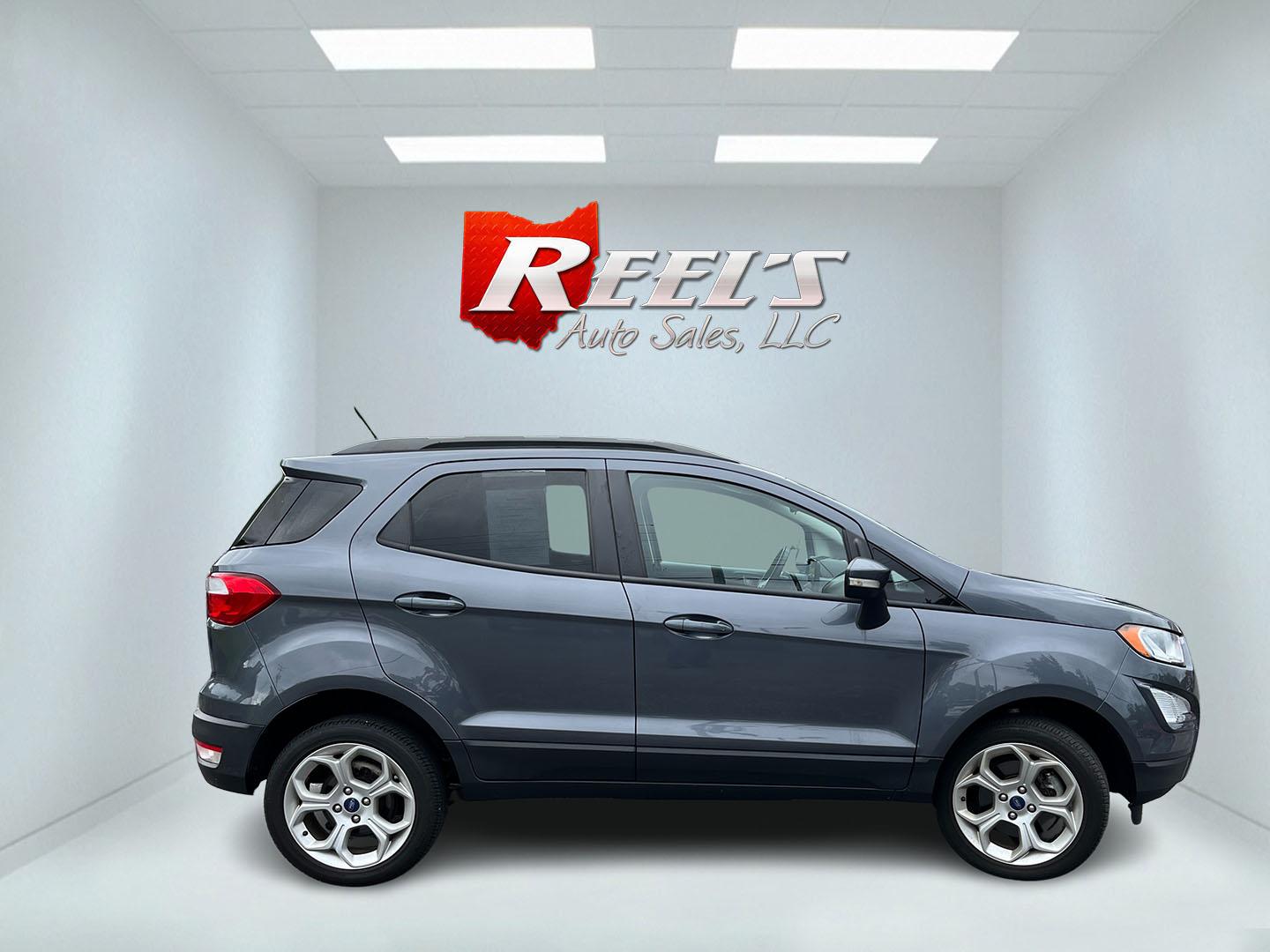 2021 Gray /Black Ford EcoSport SE AWD (MAJ6S3GLXMC) with an 2.0L I4 DOHC 16V engine, Automatc transmission, located at 11115 Chardon Rd. , Chardon, OH, 44024, (440) 214-9705, 41.580246, -81.241943 - 2021 Ford EcoSport SE 4WD – Compact Convenience with All-Weather Capability and One-Owner History If you want a smaller SUV that is easy to park and still useful year-round, this 2021 Ford EcoSport SE 4WD is a practical choice. The 2.0L Duratec engine and 6-speed automatic deliver smooth everyday- Photo#6