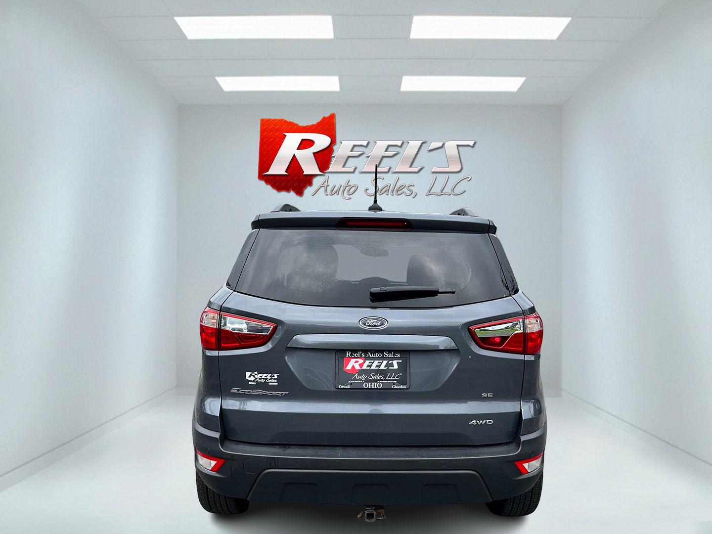 2021 Gray /Black Ford EcoSport SE AWD (MAJ6S3GLXMC) with an 2.0L I4 DOHC 16V engine, Automatc transmission, located at 11115 Chardon Rd. , Chardon, OH, 44024, (440) 214-9705, 41.580246, -81.241943 - 2021 Ford EcoSport SE 4WD – Compact Convenience with All-Weather Capability and One-Owner History If you want a smaller SUV that is easy to park and still useful year-round, this 2021 Ford EcoSport SE 4WD is a practical choice. The 2.0L Duratec engine and 6-speed automatic deliver smooth everyday- Photo#9