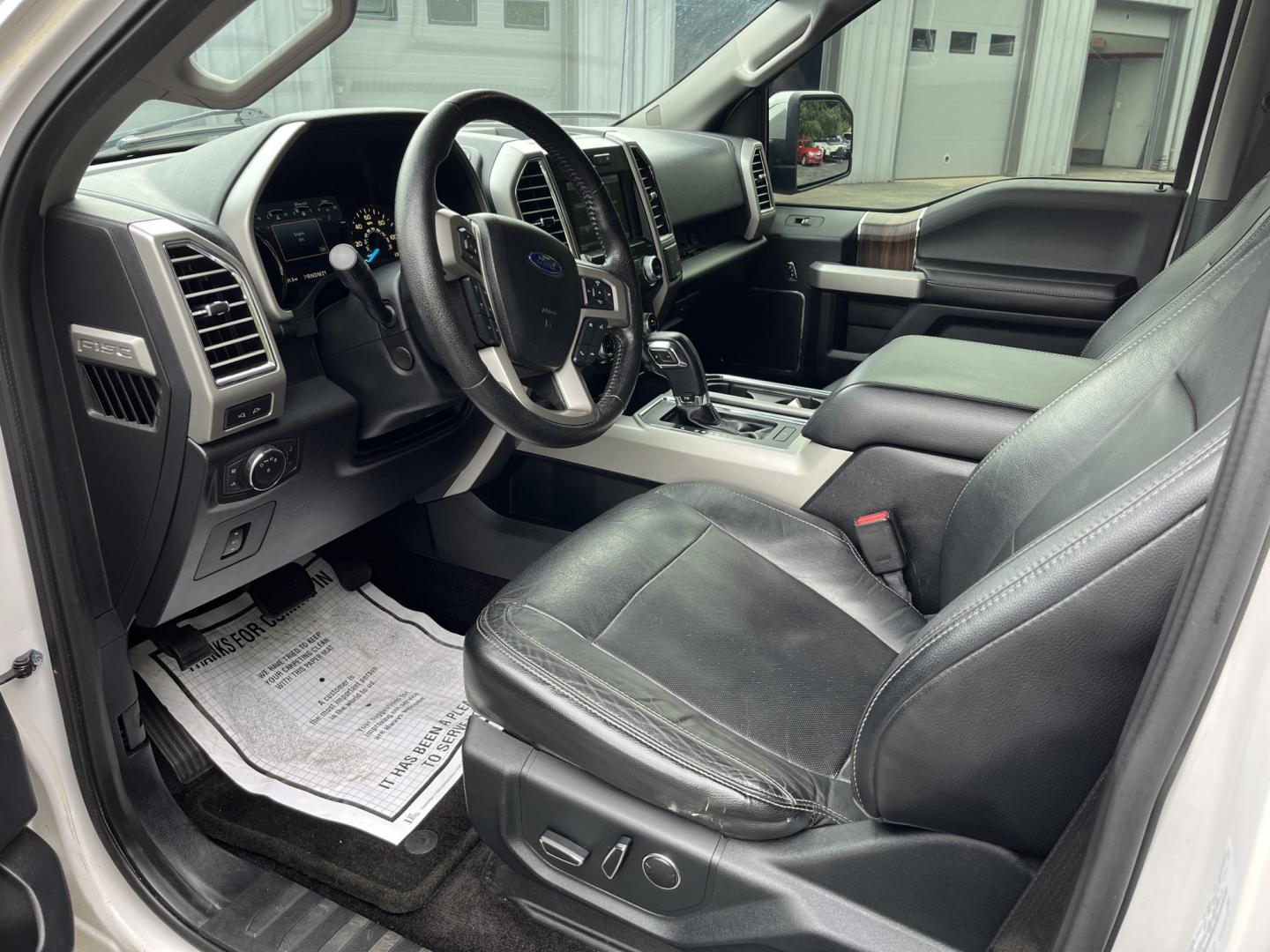 2015 White /Black Ford F-150 Lariat SuperCrew 5.5-ft. Bed 4WD (1FTEW1EG5FK) with an 3.5L V6 Twin Turbo engine, Automatc transmission, located at 11115 Chardon Rd. , Chardon, OH, 44024, (440) 214-9705, 41.580246, -81.241943 - 2015 Ford F-150 Lariat Crew Cab 4WD – Premium EcoBoost Power with Strong Towing Capability If you want an F-150 that feels well equipped and ready for real work, this 2015 Ford F-150 Lariat Crew Cab 4WD is a strong option. The 3.5L Twin-Turbo EcoBoost V6 and 6-speed automatic deliver dependable p- Photo#18