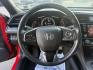 2021 Red /Black Honda Civic Sport Hatchback CVT (SHHFK7H42MU) with an 1.5L I4 16V DOHC TURBO engine, Automatic transmission, located at 547 E. Main St., Orwell, OH, 44076, (440) 437-5893, 41.535435, -80.847855 - 2021 Honda Civic Hatchback Sport – Efficient, Sporty, and Easy to Live With If you want a compact hatchback that feels current, efficient, and enjoyable to drive, this 2021 Honda Civic Hatchback Sport is a strong option. The 1.5L Turbocharged engine delivers responsive power and an impressive 40- Photo#11
