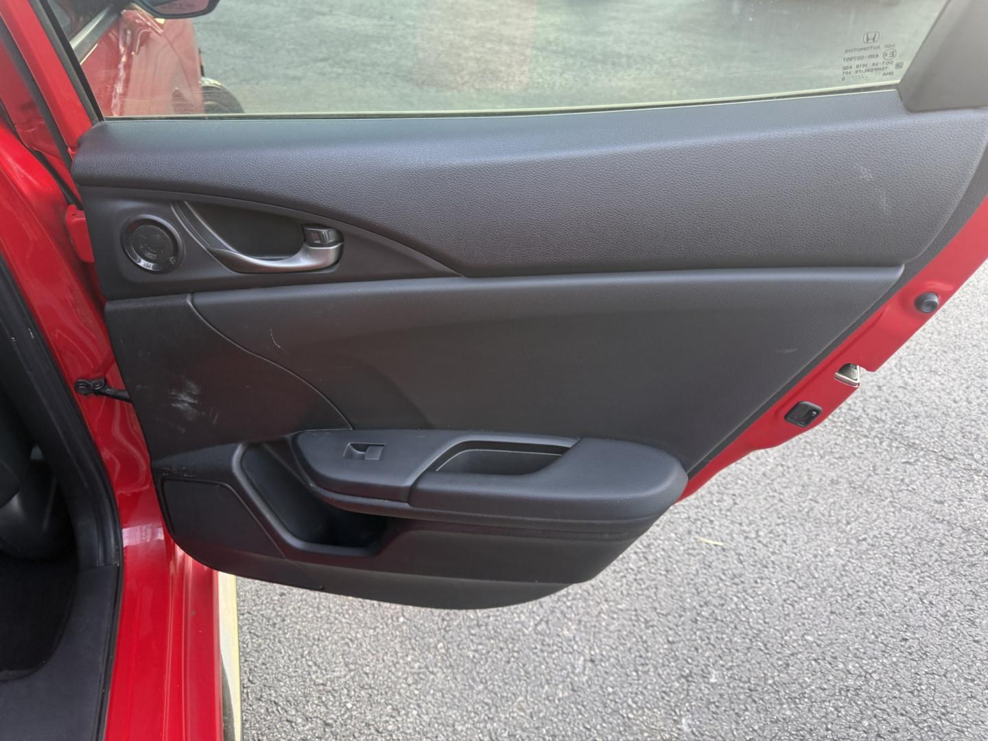2021 Red /Black Honda Civic Sport Hatchback CVT (SHHFK7H42MU) with an 1.5L I4 16V DOHC TURBO engine, Automatic transmission, located at 547 E. Main St., Orwell, OH, 44076, (440) 437-5893, 41.535435, -80.847855 - 2021 Honda Civic Hatchback Sport – Efficient, Sporty, and Easy to Live With If you want a compact hatchback that feels current, efficient, and enjoyable to drive, this 2021 Honda Civic Hatchback Sport is a strong option. The 1.5L Turbocharged engine delivers responsive power and an impressive 40- Photo#32