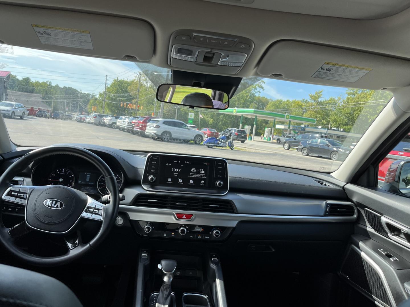 2020 Purple /Black Kia Telluride S AWD (5XYP6DHC3LG) with an 3.8L V6 DOHC 24V engine, Automatic transmission, located at 11115 Chardon Rd. , Chardon, OH, 44024, (440) 214-9705, 41.580246, -81.241943 - 2020 Kia Telluride S AWD – Family-Ready 3-Row SUV with Strong Features and One-Owner History If you need room for passengers and a more confident everyday drive, this 2020 Kia Telluride S AWD is a strong option. The 3.8L GDI V6 and 8-speed automatic deliver smooth power, while available AWD and a- Photo#29