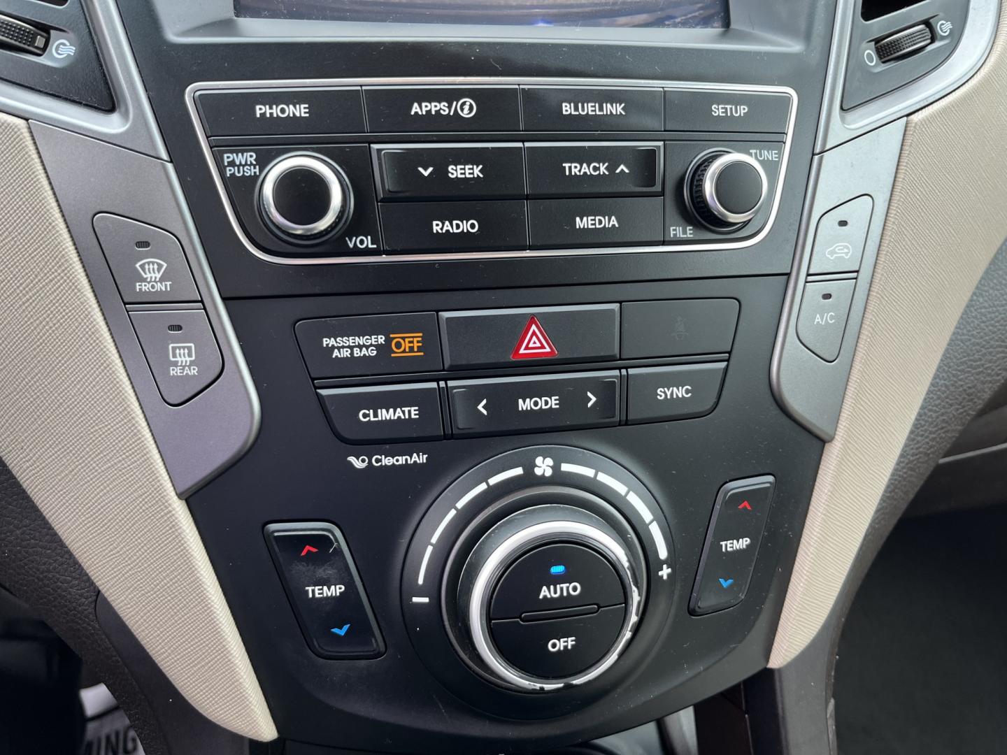 2017 Black /Tan Hyundai Santa Fe Sport 2.4 AWD (5NMZUDLB8HH) with an 2.4L I4 DOHC 16V engine, Automatc transmission, located at 11115 Chardon Rd. , Chardon, OH, 44024, (440) 214-9705, 41.580246, -81.241943 - 2017 Hyundai Santa Fe Sport AWD – Everyday Space with All-Weather Confidence Looking for a midsize SUV that stays useful without becoming complicated? This 2017 Hyundai Santa Fe Sport AWD is built for that kind of driving. The 2.4L GDI engine and 6-speed automatic give you smooth, dependable powe- Photo#25