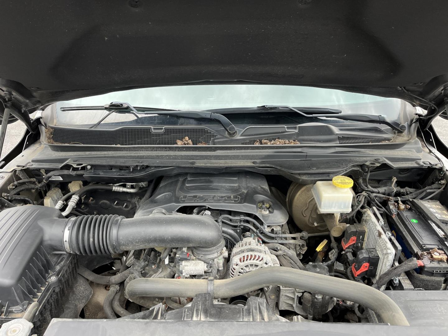 2021 Gray /Black RAM 1500 Big Horn Quad Cab 4WD (1C6SRFBT1MN) with an 5.7L V8 OHV 16V engine, Automatc transmission, located at 11115 Chardon Rd. , Chardon, OH, 44024, (440) 214-9705, 41.580246, -81.241943 - 2021 Ram 1500 Big Horn Quad Cab 4WD – HEMI Strength with Real Towing Capability This is a truck built to earn its keep. The 2021 Ram 1500 Big Horn Quad Cab 4WD pairs the proven 5.7L HEMI V8 with an 8-speed automatic, 3.21 gearing, and on-demand 4WD to deliver a strong 8,310 lb towing capacity. It- Photo#13